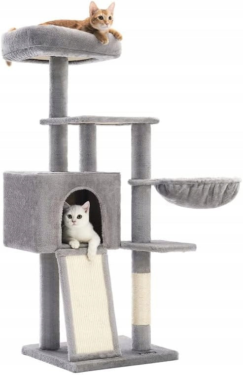 CAT SCRATCHER LARGE 4 LEVELS HIGH BED TOWER POST COTTAGE 135cm Packaging status original