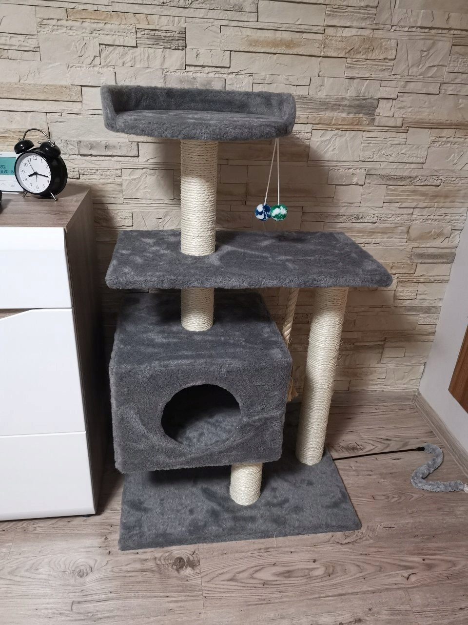 CAT SCRATCHER No. 017B LARGE CAT XL MAINE COON Number of levels 1