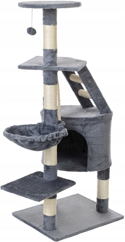 CAT SCRATCHER TOWER COTTAGE LADDER ROPE TOY Packaging status original
