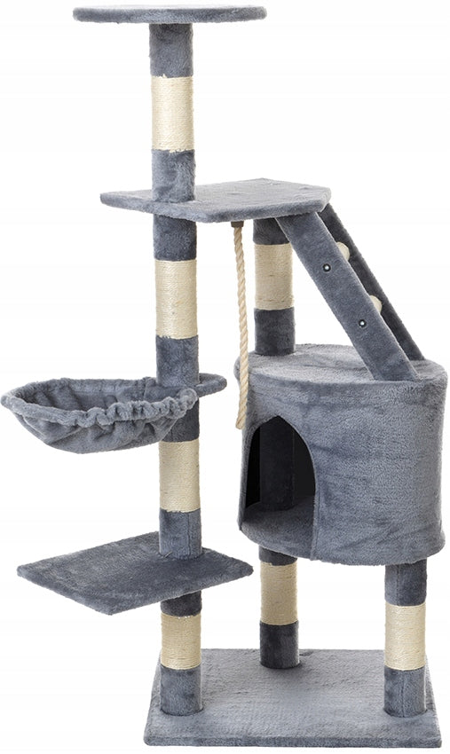 CAT SCRATCHER TOWER COTTAGE LADDER ROPE TOY