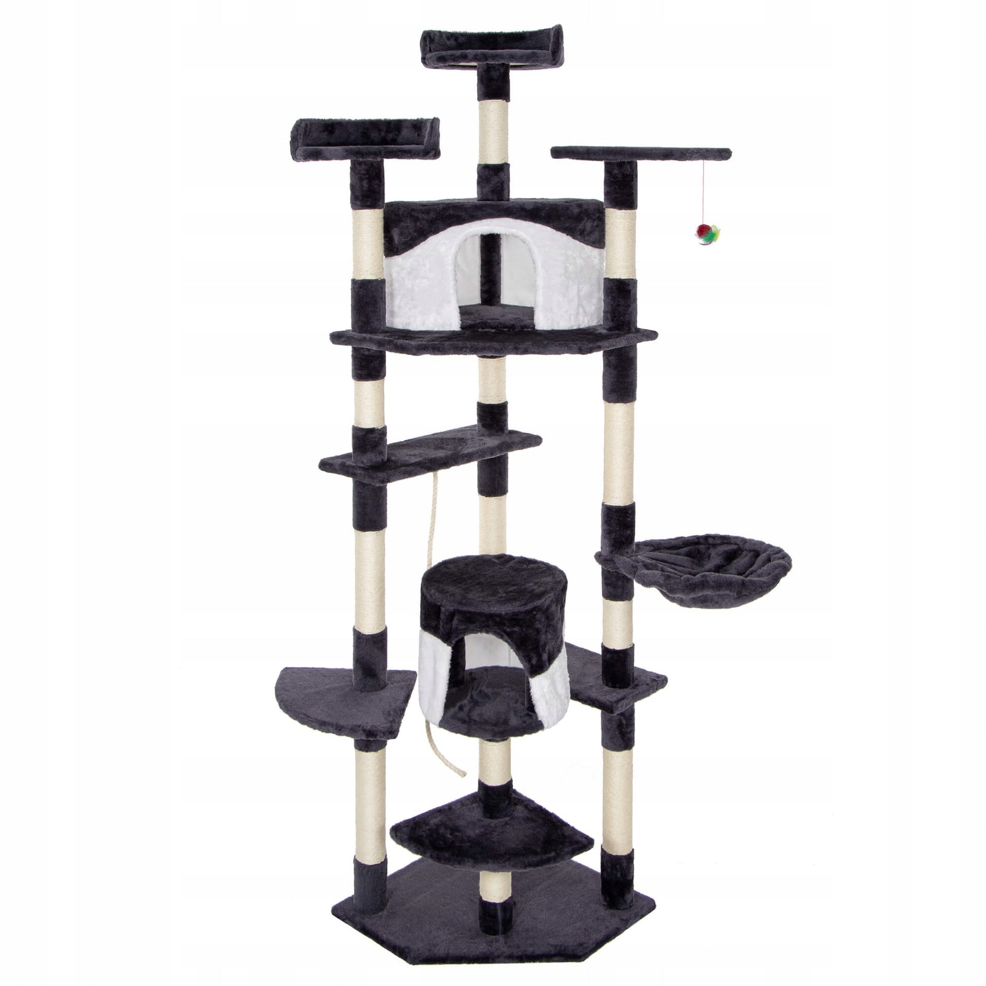 CAT SCRATCHING POST HIGH LARGE TOWER BED HOUSE 11 LEVELS POST Number of levels over 5