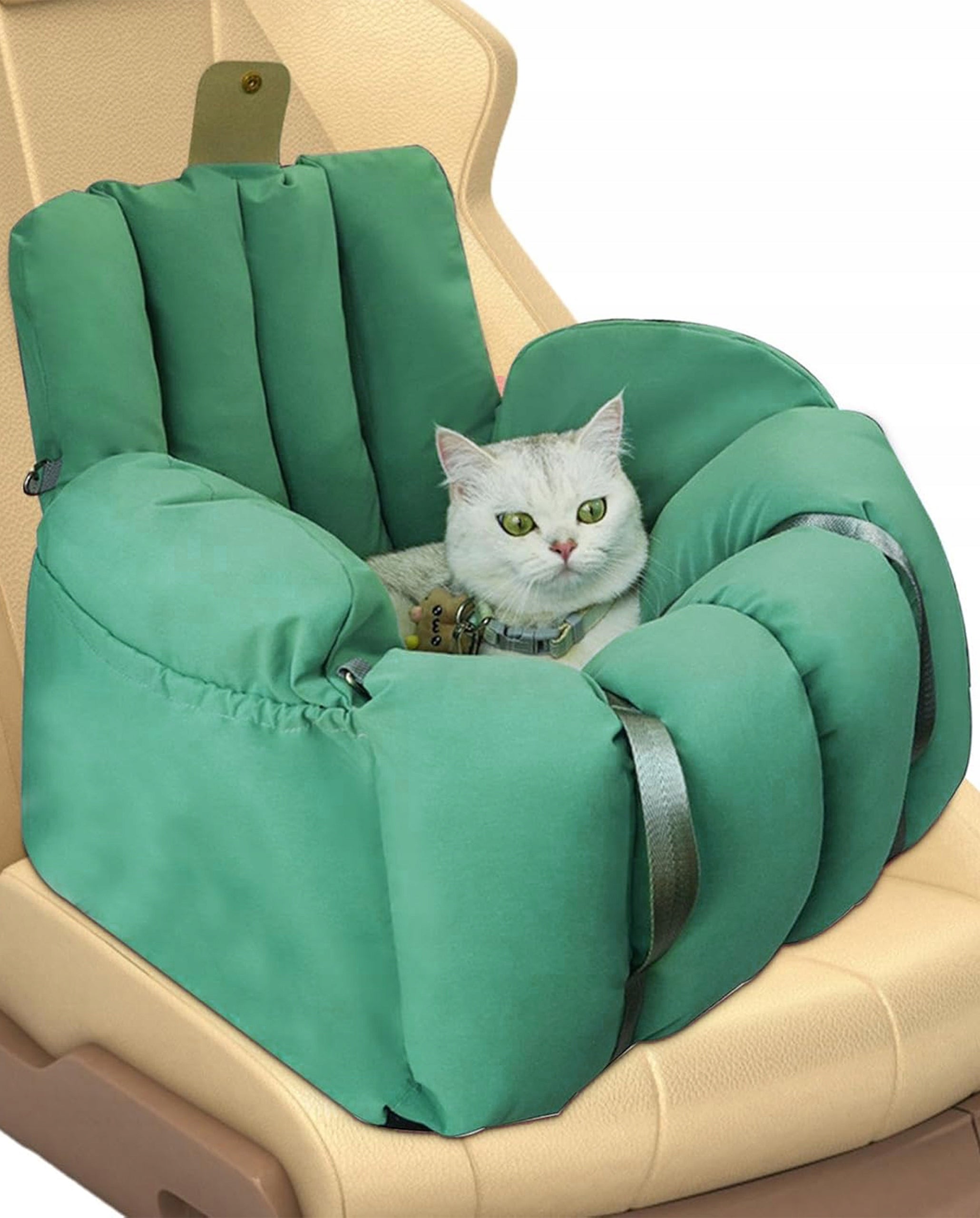 CAT TRANSPORTER Car Seat Dog Bed with Clasp Fazoo Main material other