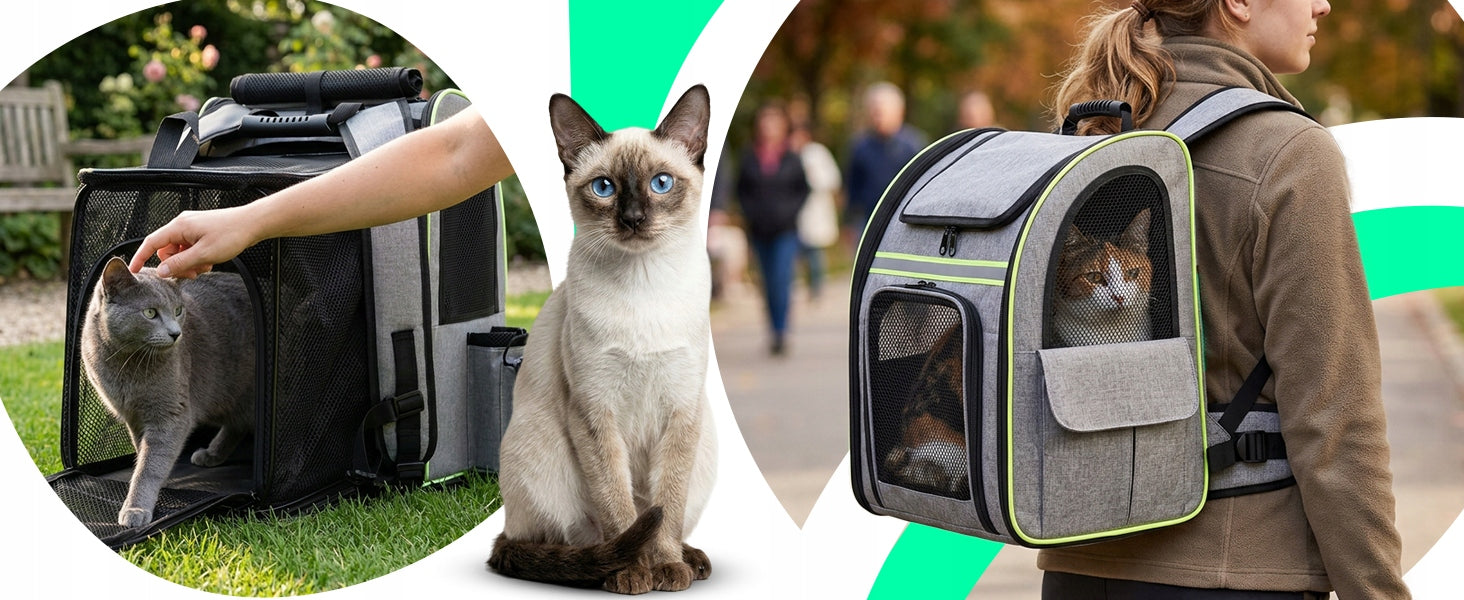 CAT TRANSPORTER RABBIT DOG BACKPACK FOLDING WITH TERRACE FOLDING PLAYPEN Kind backpack