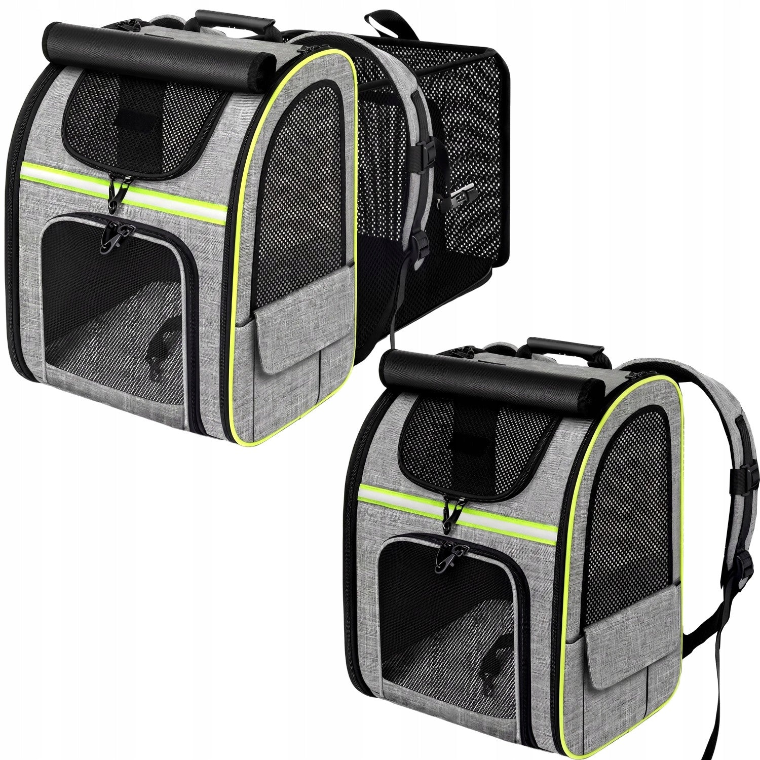 CAT TRANSPORTER RABBIT DOG BACKPACK FOLDING WITH TERRACE FOLDING PLAYPEN Packaging status original