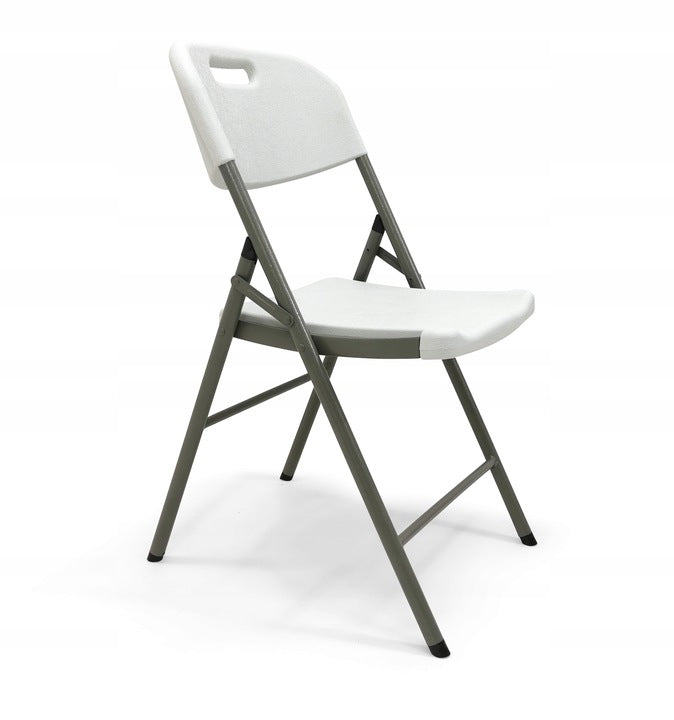 CATERING SET BANQUET GARDEN TABLE 240X76 + 8X PARTY CHAIR WHITE Color white