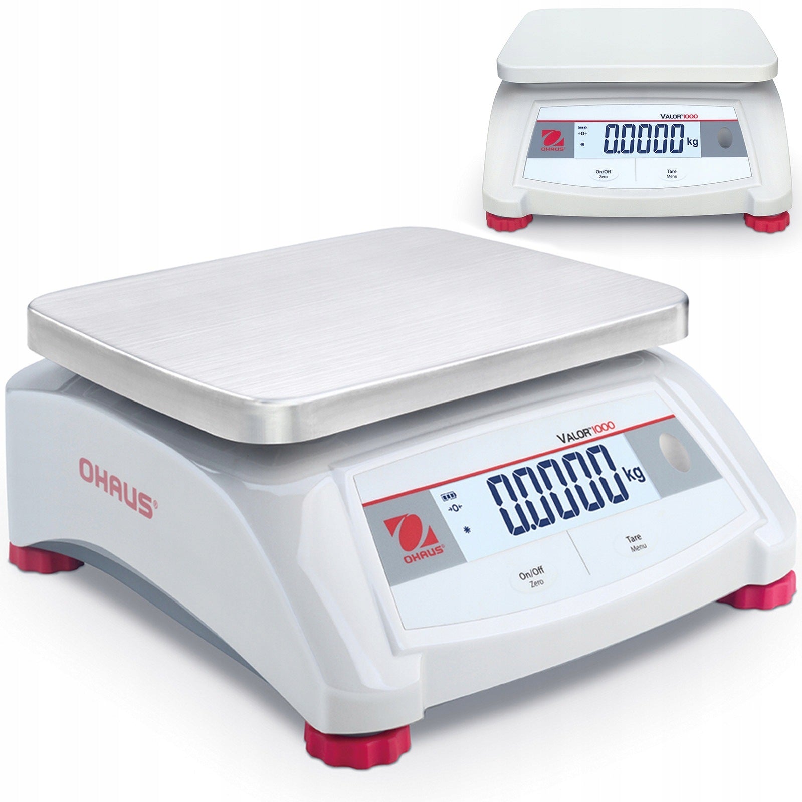 CATERING TABLE SCALE OHAUS VALOR 1000 3KG 0,5G BATTERY POWERED