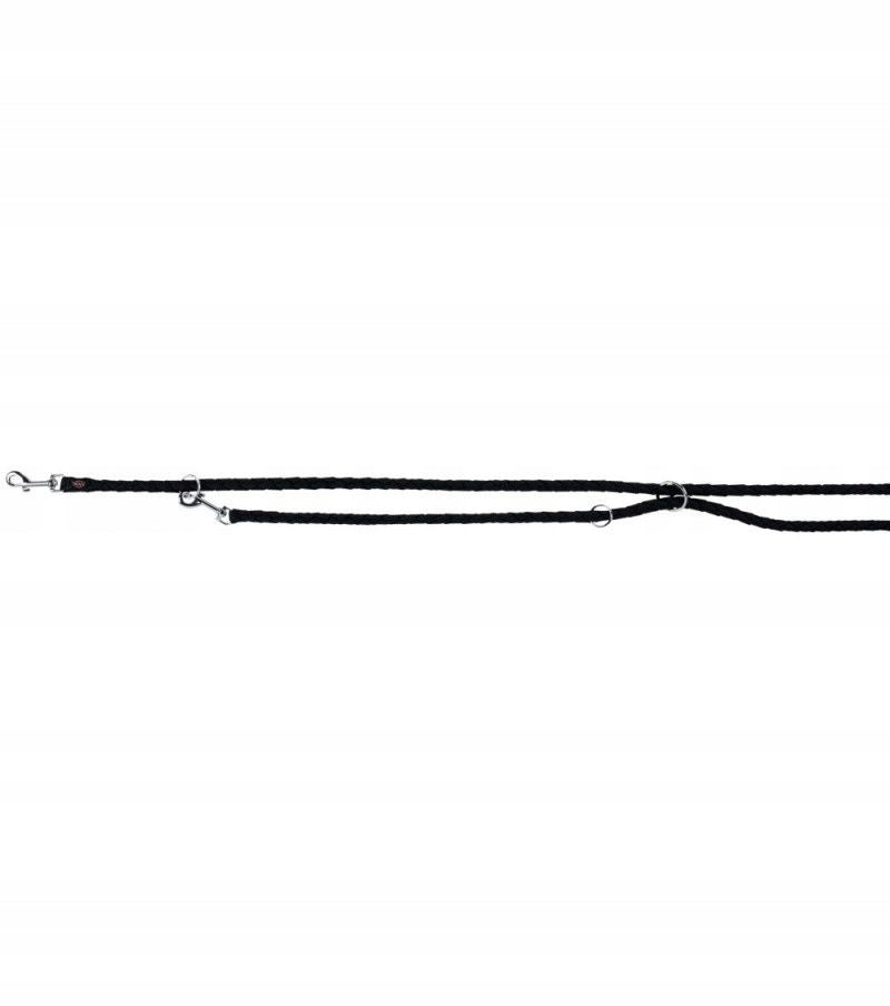 CAVO adjustable leash for dog S-M black Trixie Color black