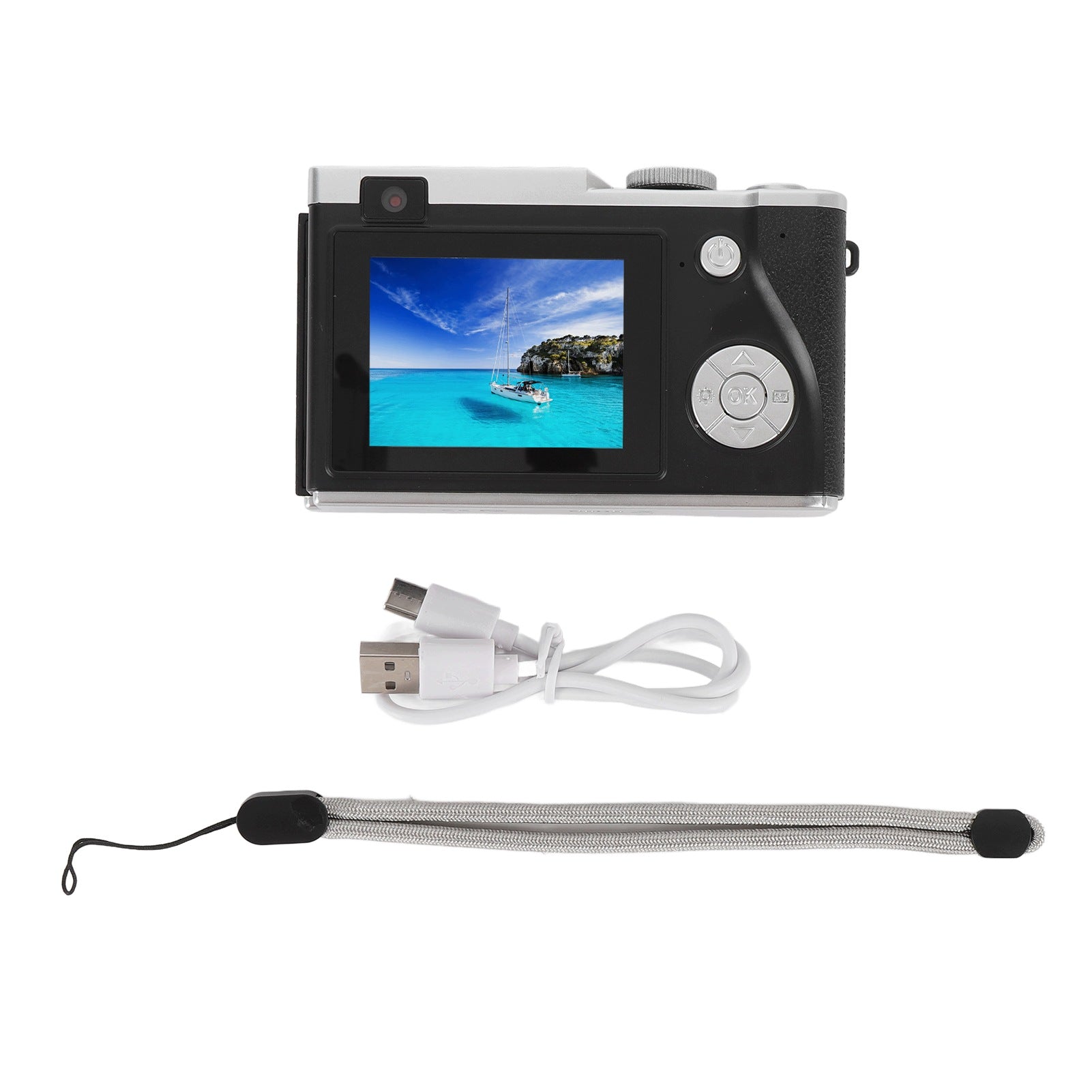 CCD VINTAGE CAMERA 2,4 INCH 4K HD DIGITAL WIDE RECORDING