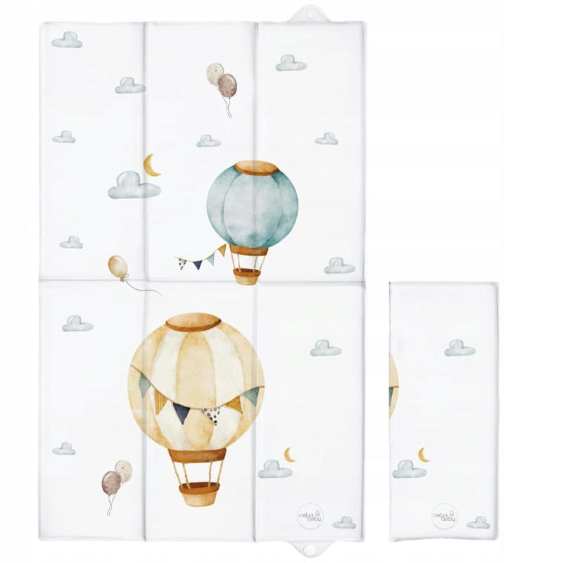 CEBA BABY Folding Travel Changing Mat 80x50 Balloons