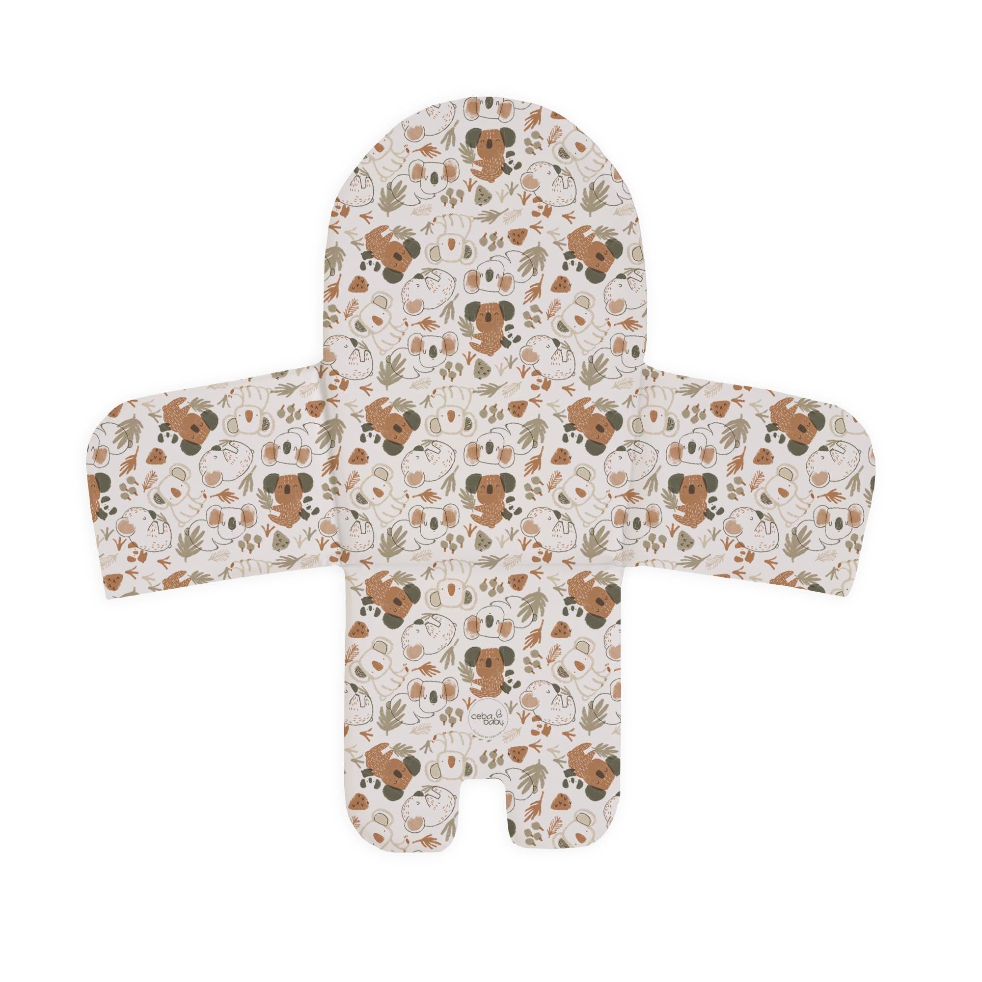CEBA BABY Vložka do jídelní židličky (38x28) Basic Koala