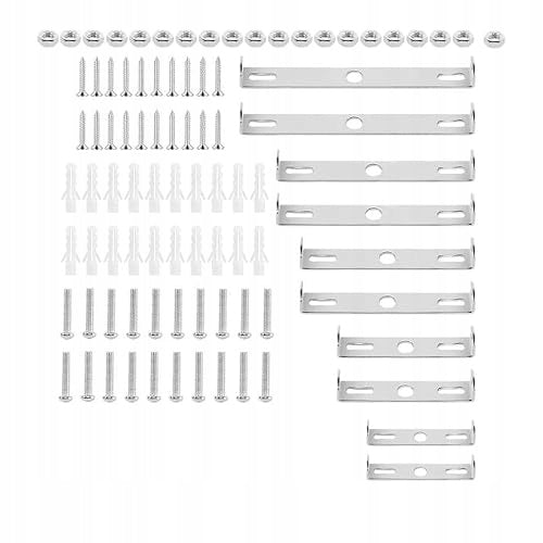 CEILING BRACKETS FOR LAMPS 10 PIECES SIZES 70 110 MM MOUNTING STEEL