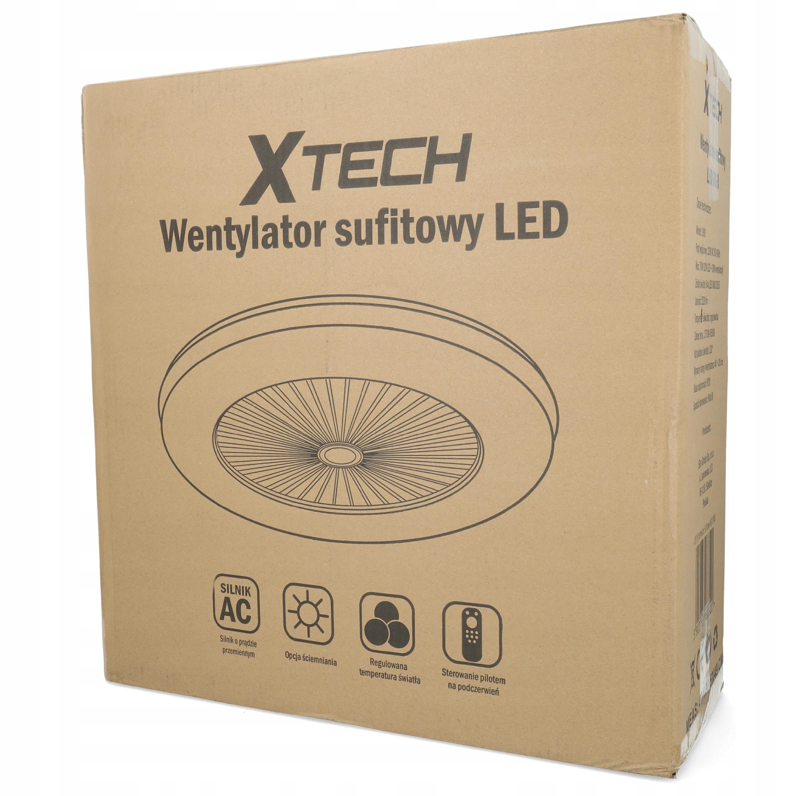 CEILING FAN PLAFOND LAMP LED RGB Functions oscillation timer