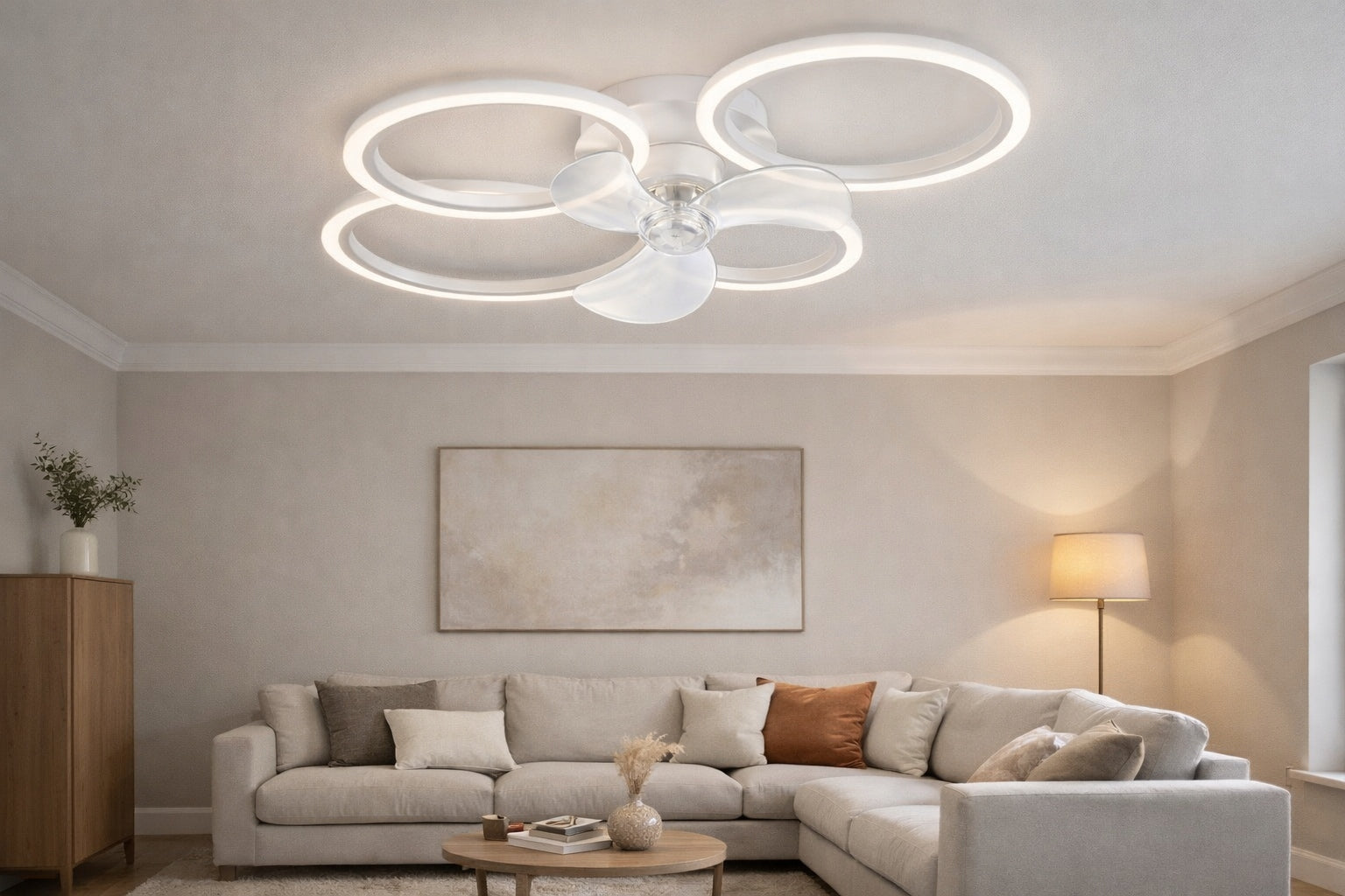 CEILING LAMP WITH REMOTE CONTROL LIGHTING WITH FAN 60 IN Manufacturer code mIKKA 2026