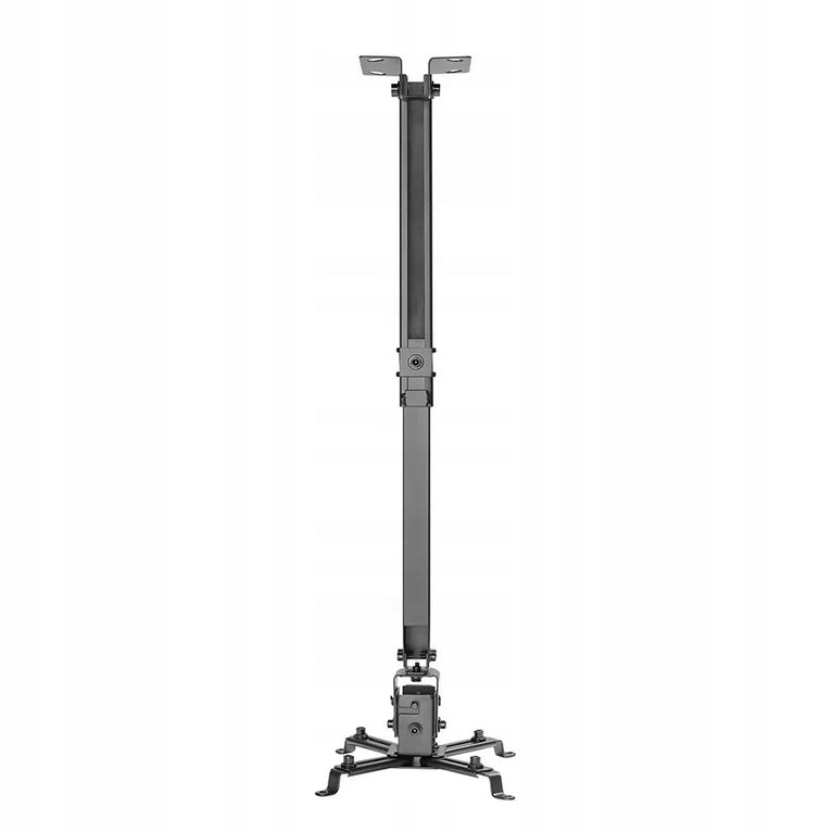 CEILING PROJECTOR HOLDER UNIVERSAL ADJUSTABLE TELESCOPIC SOLID Color black