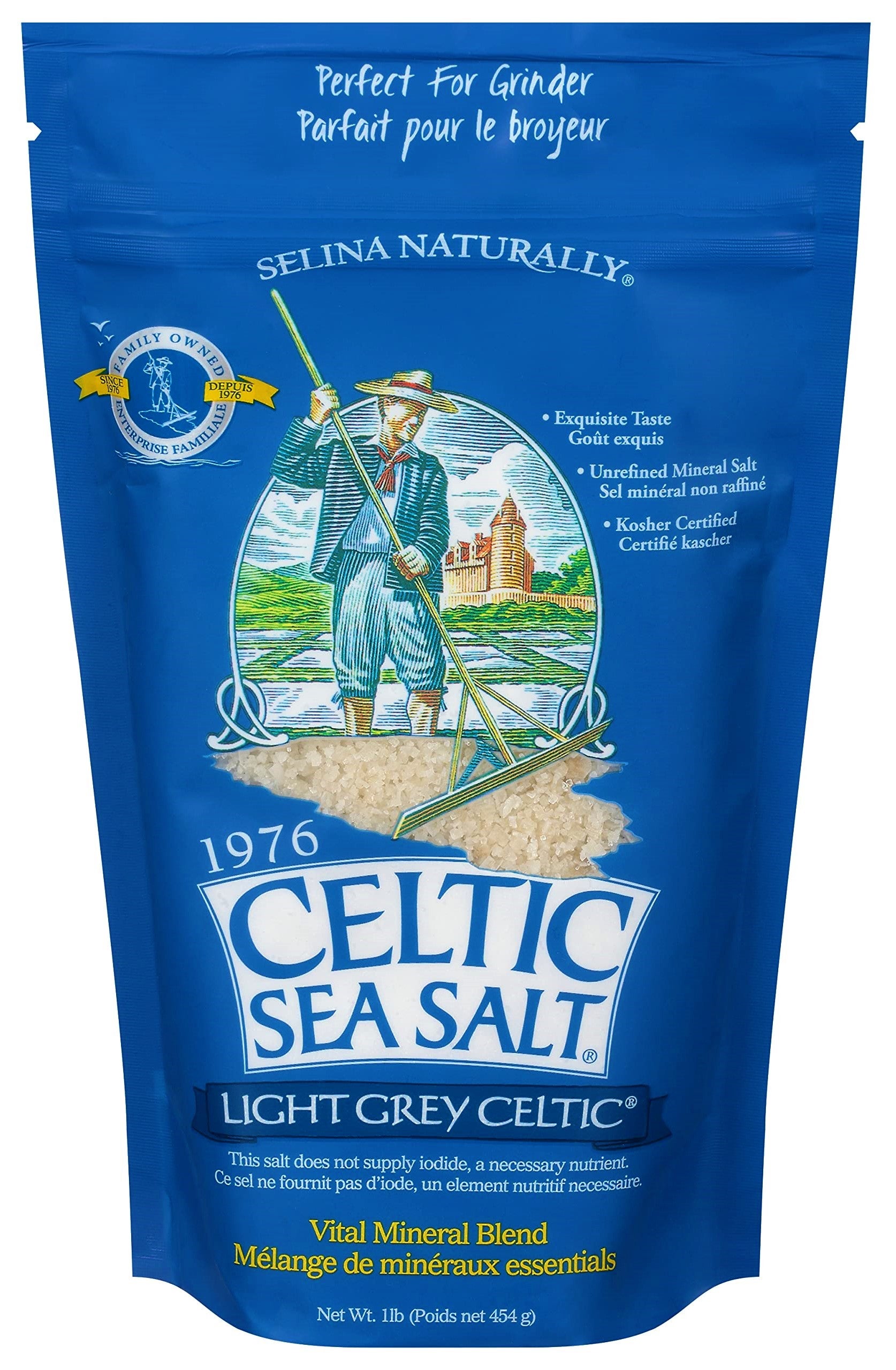 CELTIC SEA SALT LIGHT GREY CELTIC 454 g LIGHT GREY CELTIC SALT