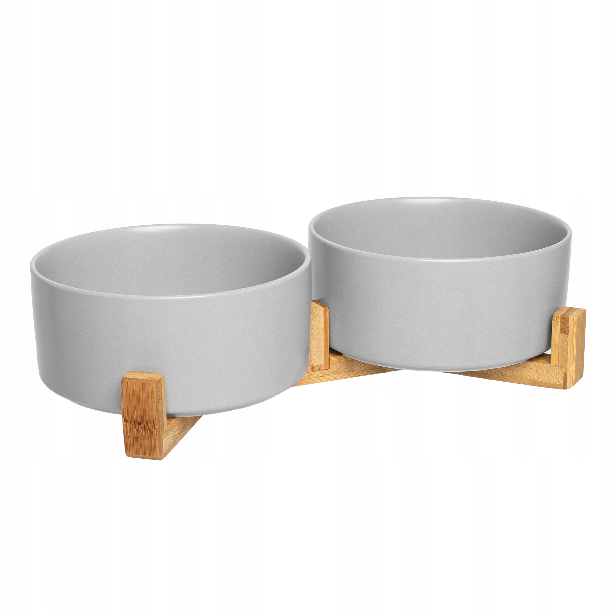 CERAMIC BOWL DOUBLE CAT DOG 2x850ml TWO CERAMIC BOWLS BASE Trade name MCZ01 MISKA CERAMICZNA DLA ZWIERZĄT