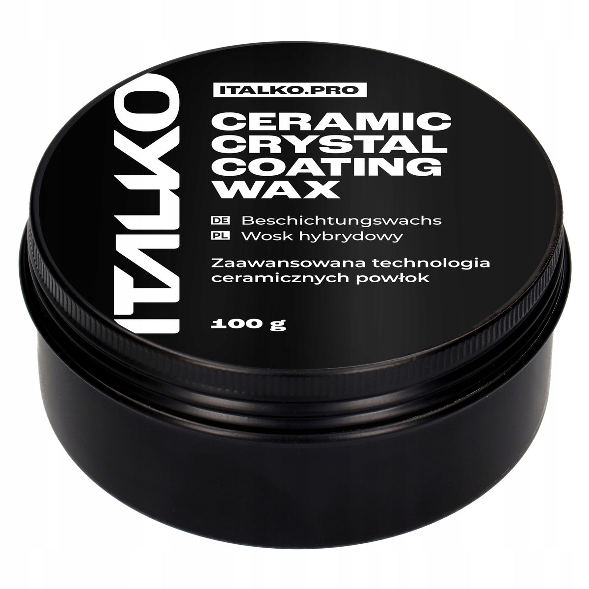 CERAMIC CRYSTAL COATING WAX HYBRID WAX FOR LACQUER 100G ITALKO