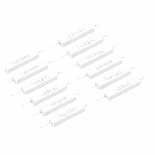 CERAMIC RESISTOR 200 OHMS 20W SET OF 12 PIECES FOR STEEL ELECTRONICS