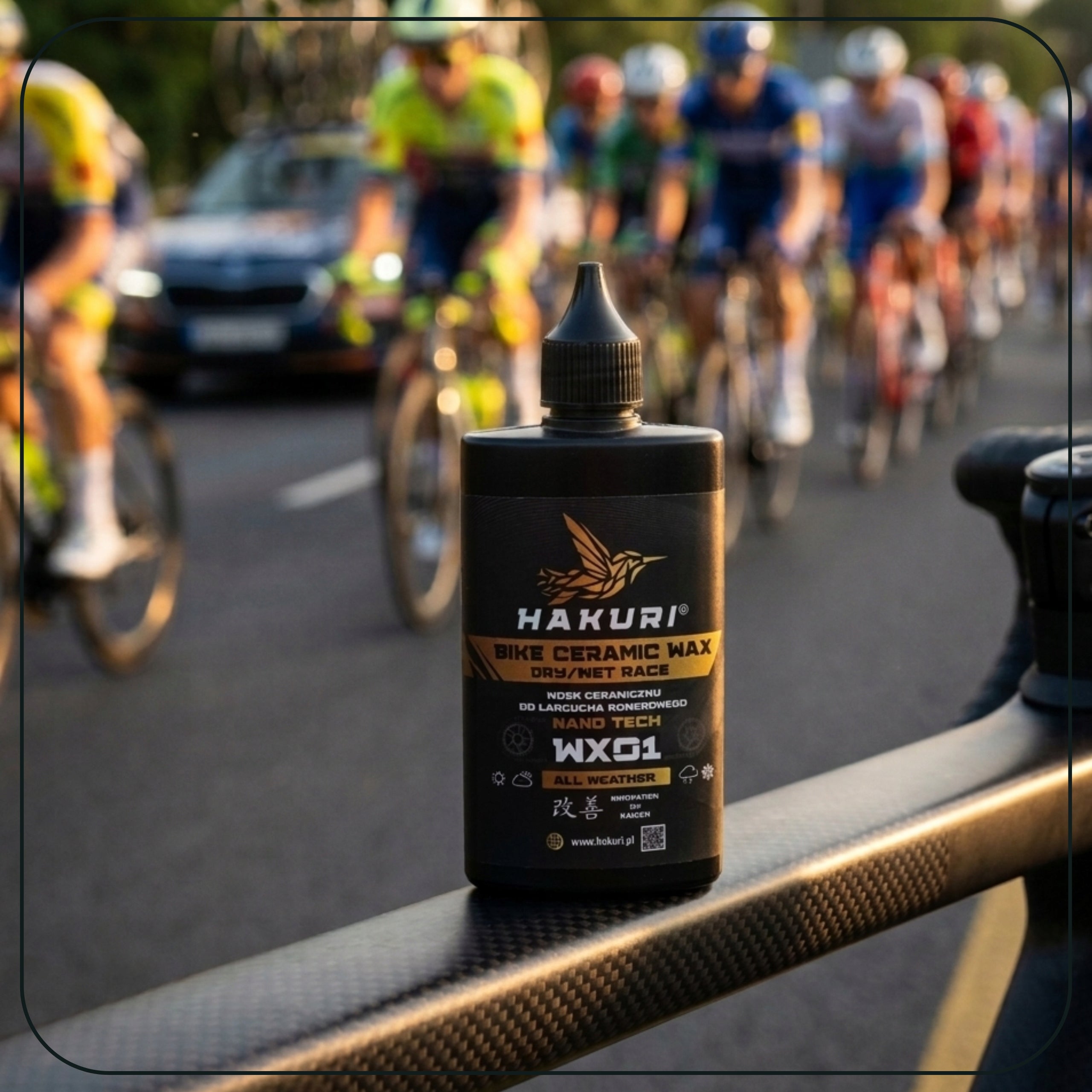 CERAMIC WAX GREASE FOR BICYCLE CHAIN NANO TECH LUBRICATES PROTECTS HAKURI Kind oil