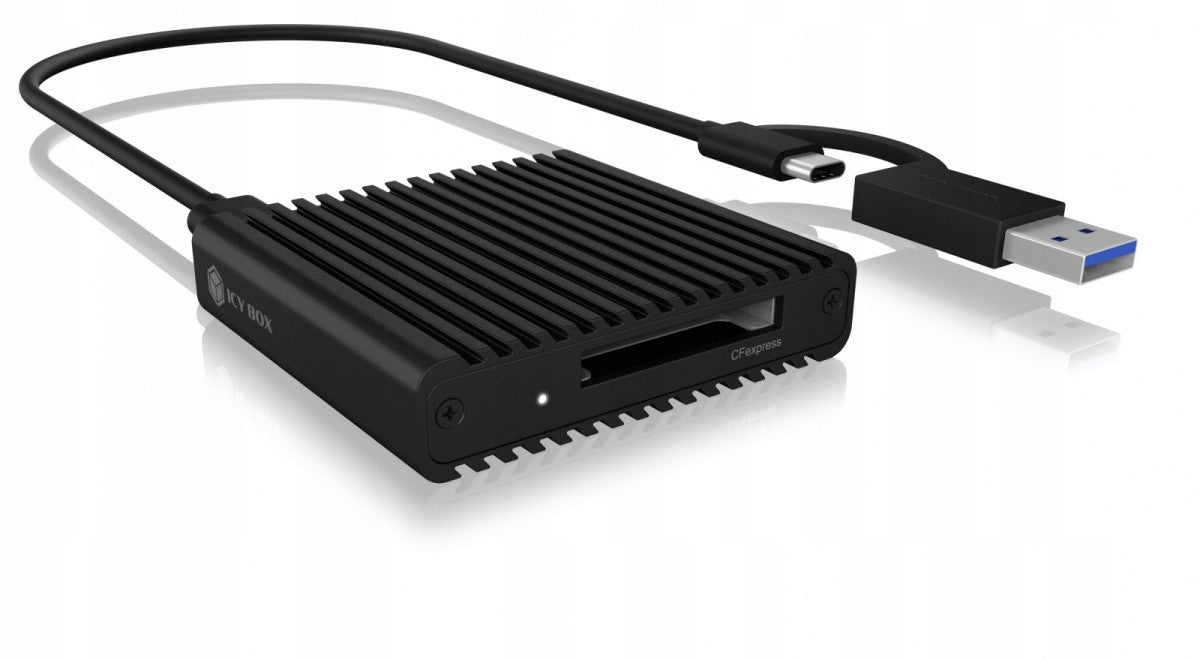 CFexpress 2.0 Memory Card Reader, 10 Gbps Metal USB and USB C Kind CompactFlash
