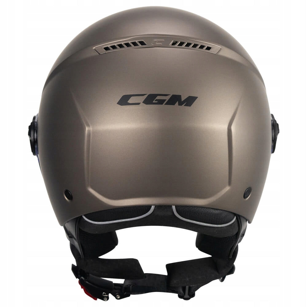 CGM Italia Jet 167 FLO MONO Helmet -Copper Satin Packaging status original