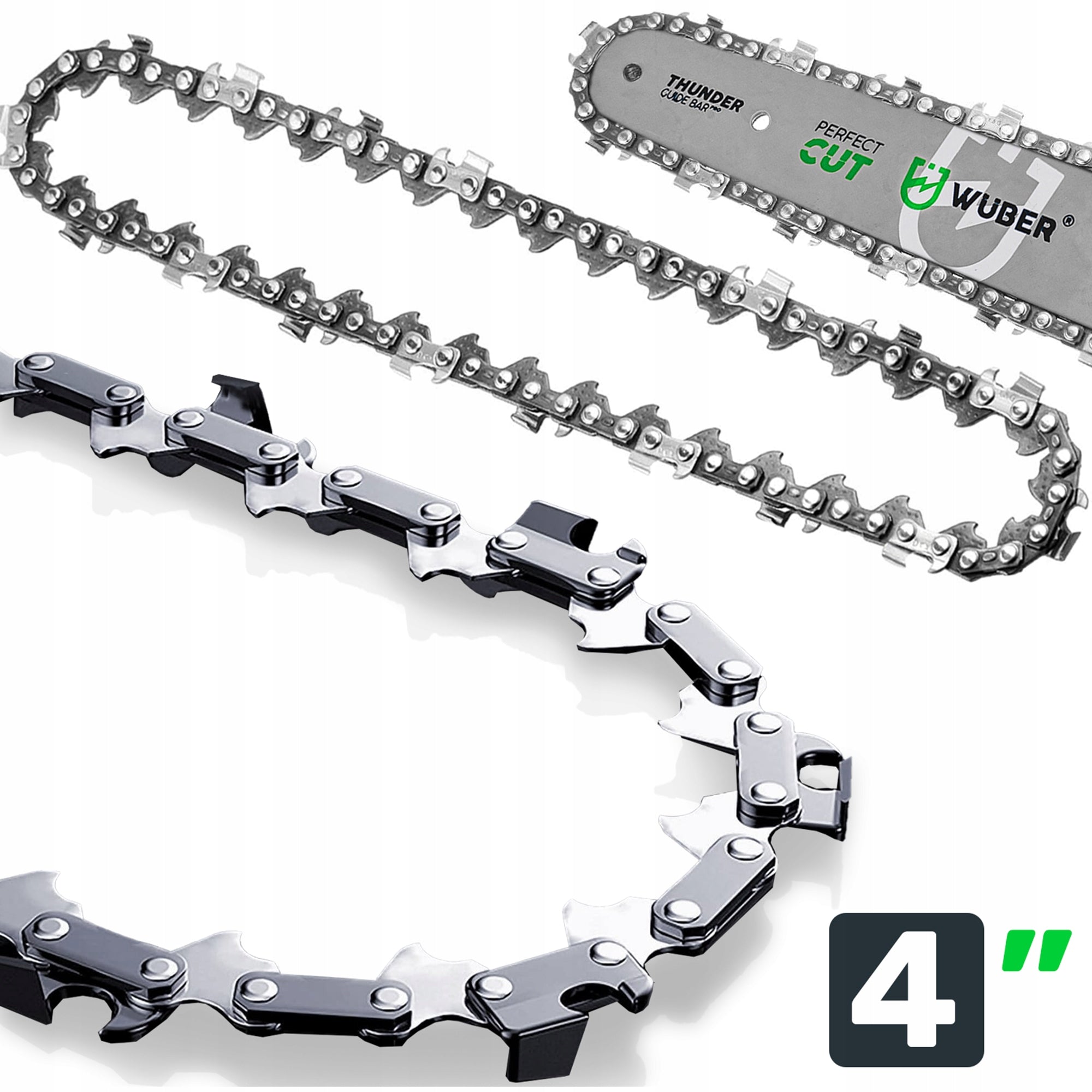 CHAIN FOR MINI CORDLESS SAW 4" WUBER Packaging status original