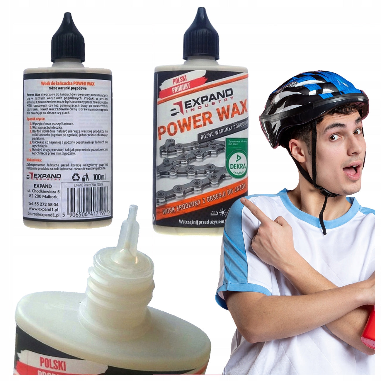 CHAIN GREASE CHAIN WAX POWER WAX EXPAND 100ml POLISH PRODUCT