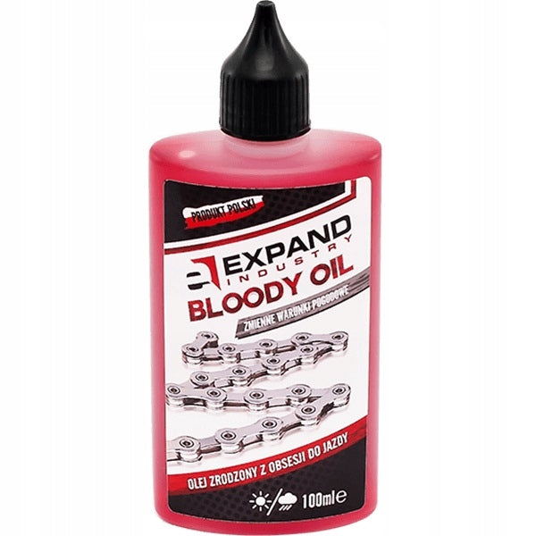CHAIN LUBRICANT BLOODY CHAIN OIL 100ml 40113 Manufacturer code BLOODY100ML