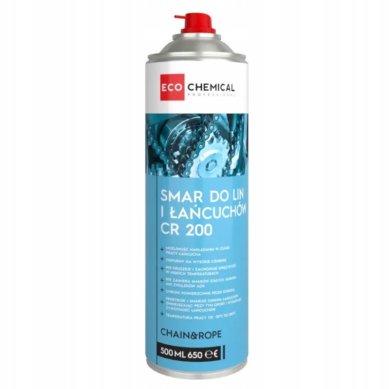 CHAIN ROPE GREASE CR200 CAN 500ML HIGHLY ADHESIVE ECOCHEMICAL Packaging status original