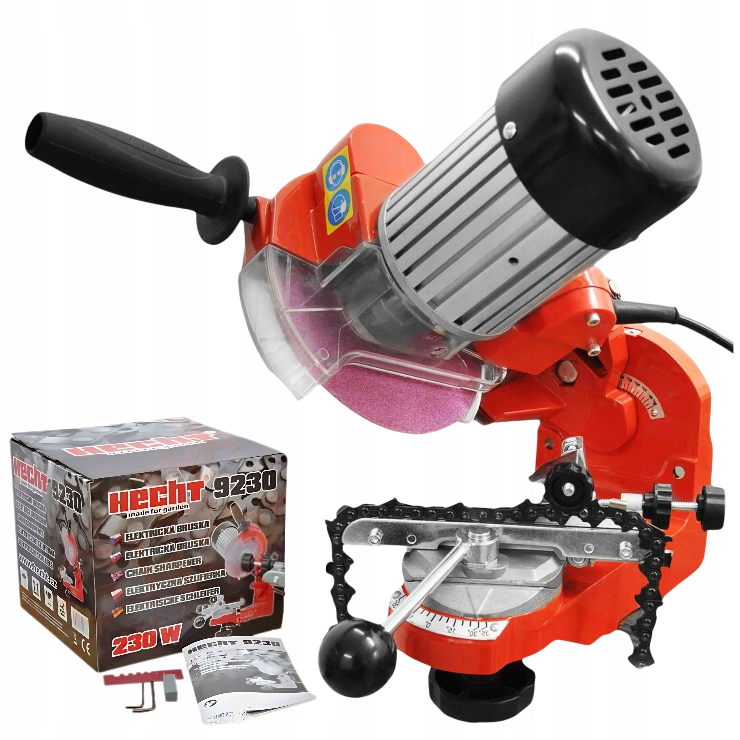 CHAIN SHARPENER FOR SHARPENING SAW BLADE HECHT 9230 POWER 230W DISC