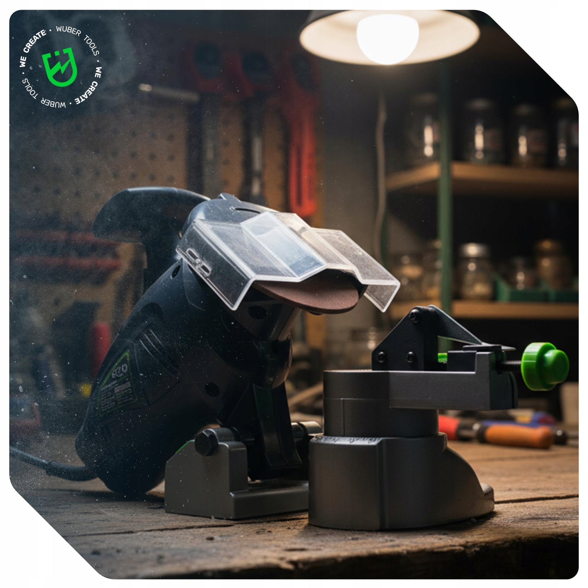 CHAIN SHARPENER SAW BLADES ELECTRIC 2X DISC 220W Manufacturer code W34376 OSTRZAŁKA DO ŁAŃCUCHÓW WUBER