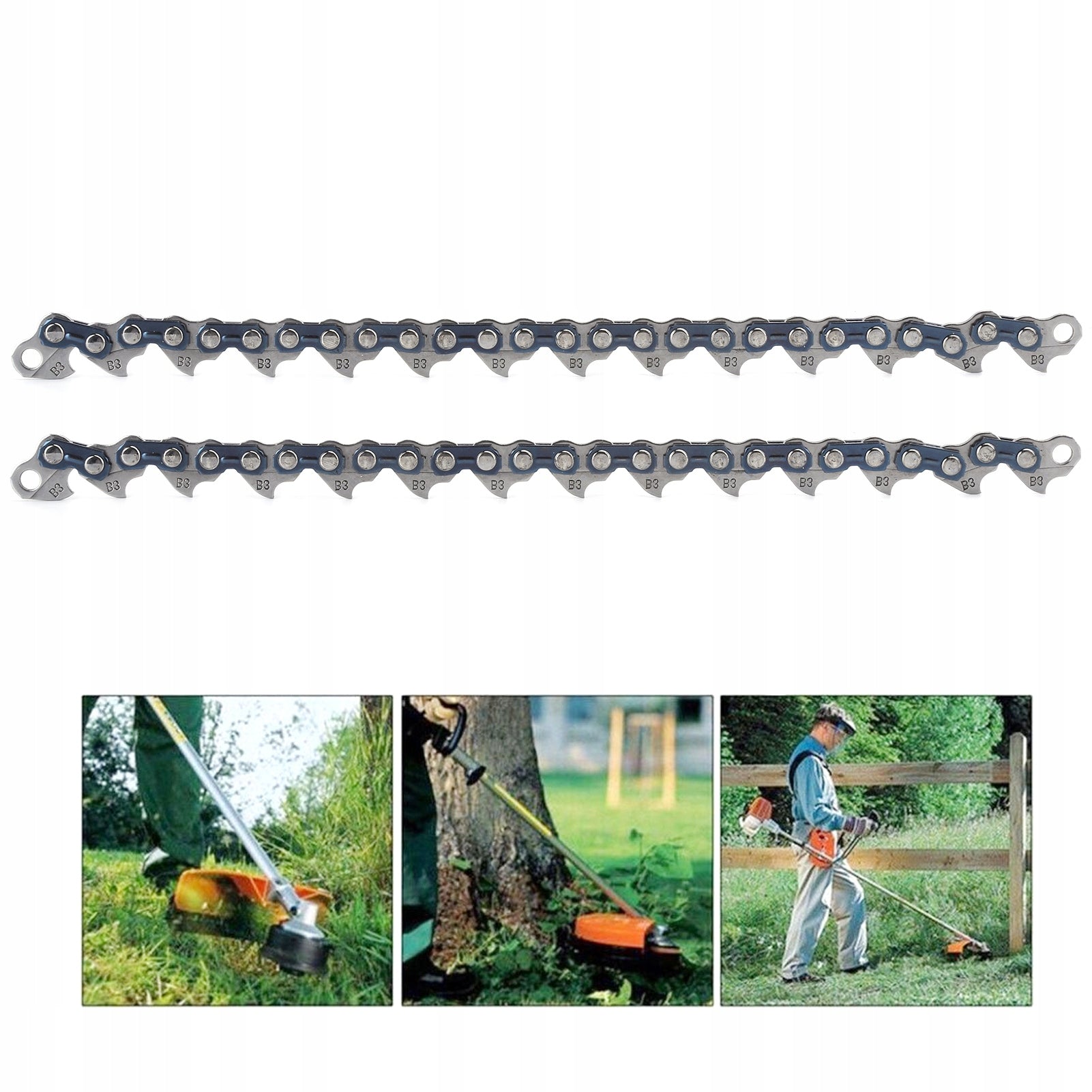 CHAINS FOR WEAR-RESISTANT MOWER/CUTTER CUTTING HEADS Manufacturer code 6977793469106
