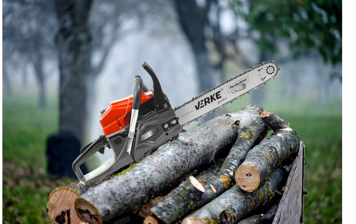 CHAINSAW 3,5KM FOR WOOD TREES STRONG + OIL STIHL Power supply combustion