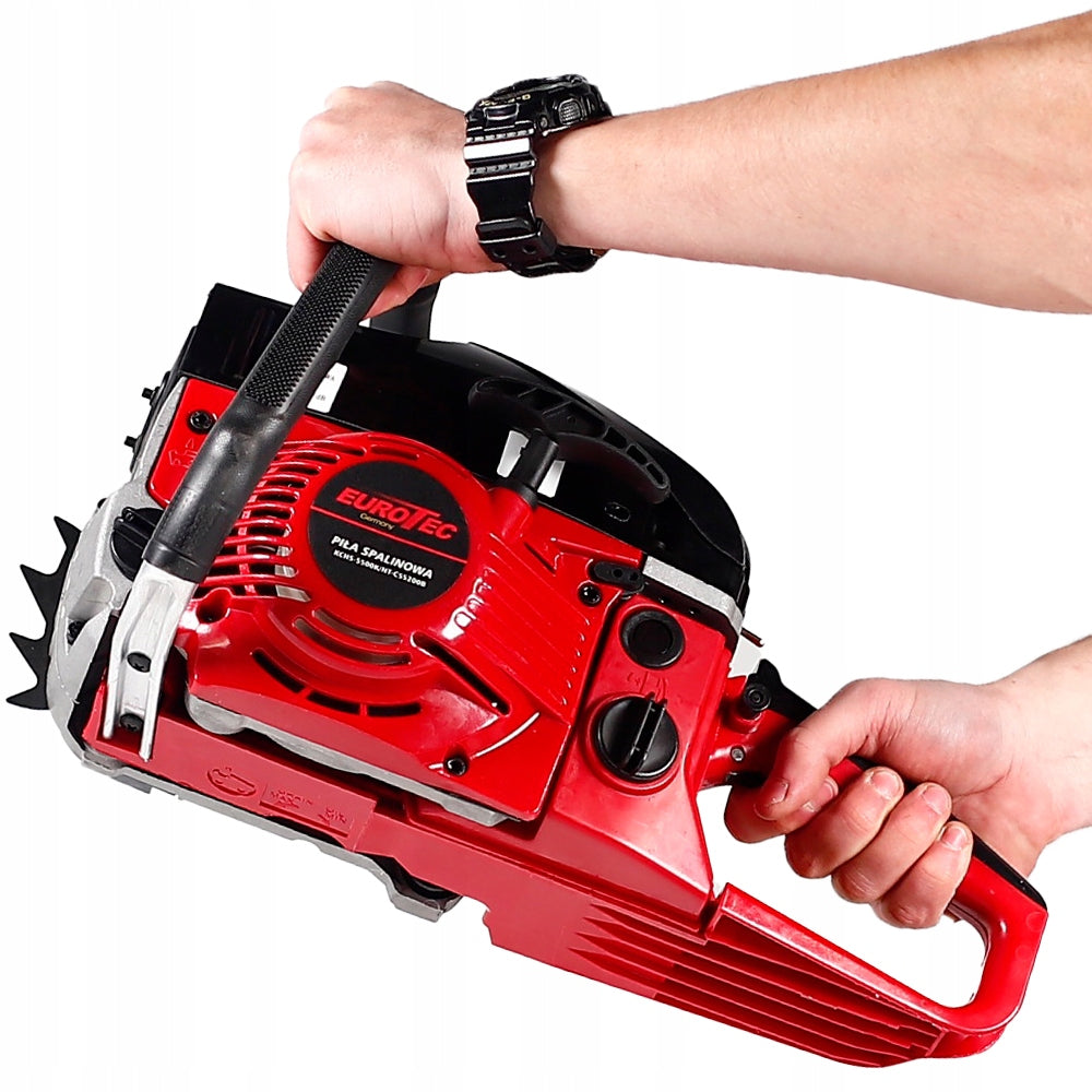 CHAINSAW 5,5km 52cm3 FOR WOOD OIL + XXL SET Power supply combustion