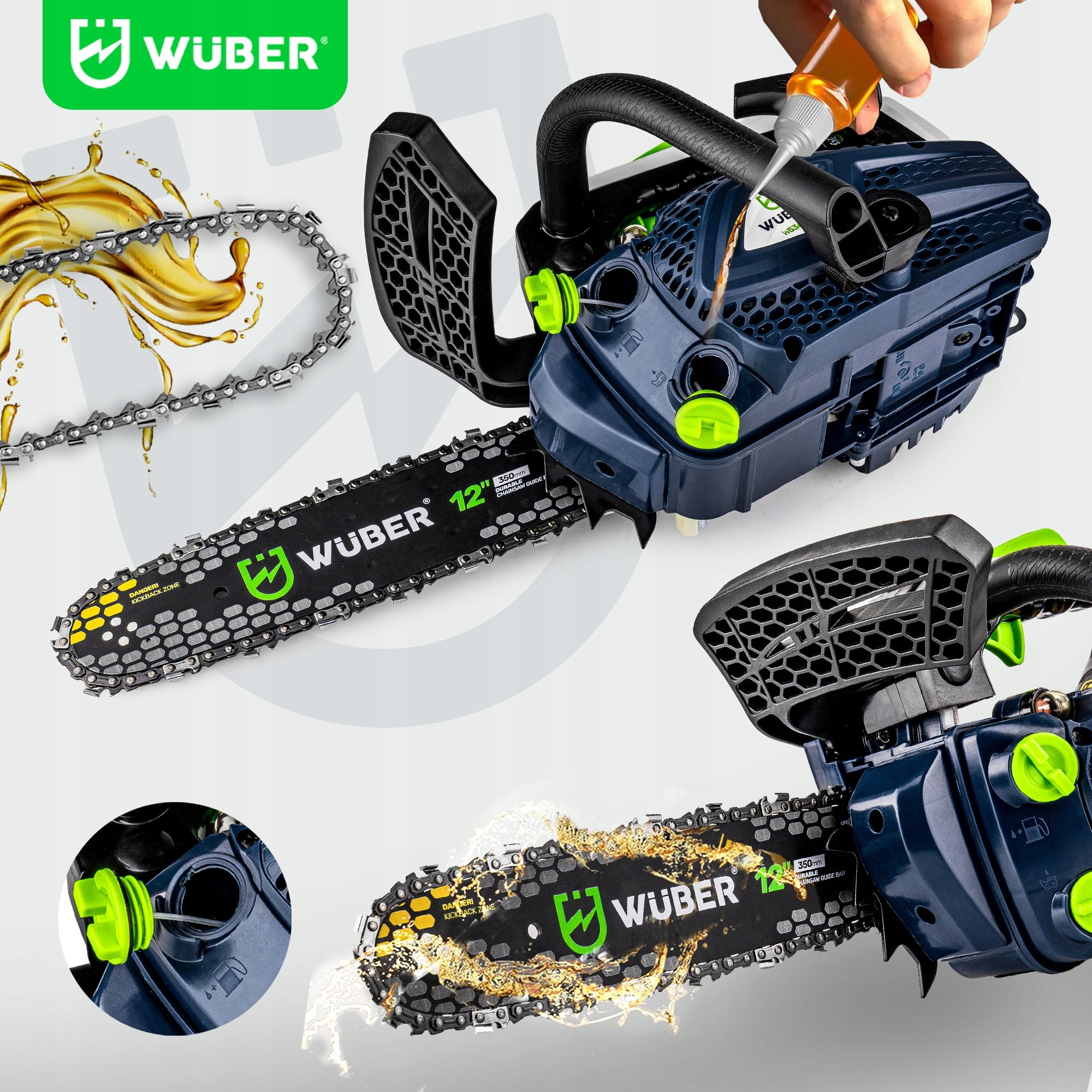 CHAINSAW COMBUSTION SAW BRANCH LIGHT STRONG BRANCH SAW Guide manufacturer Wuber