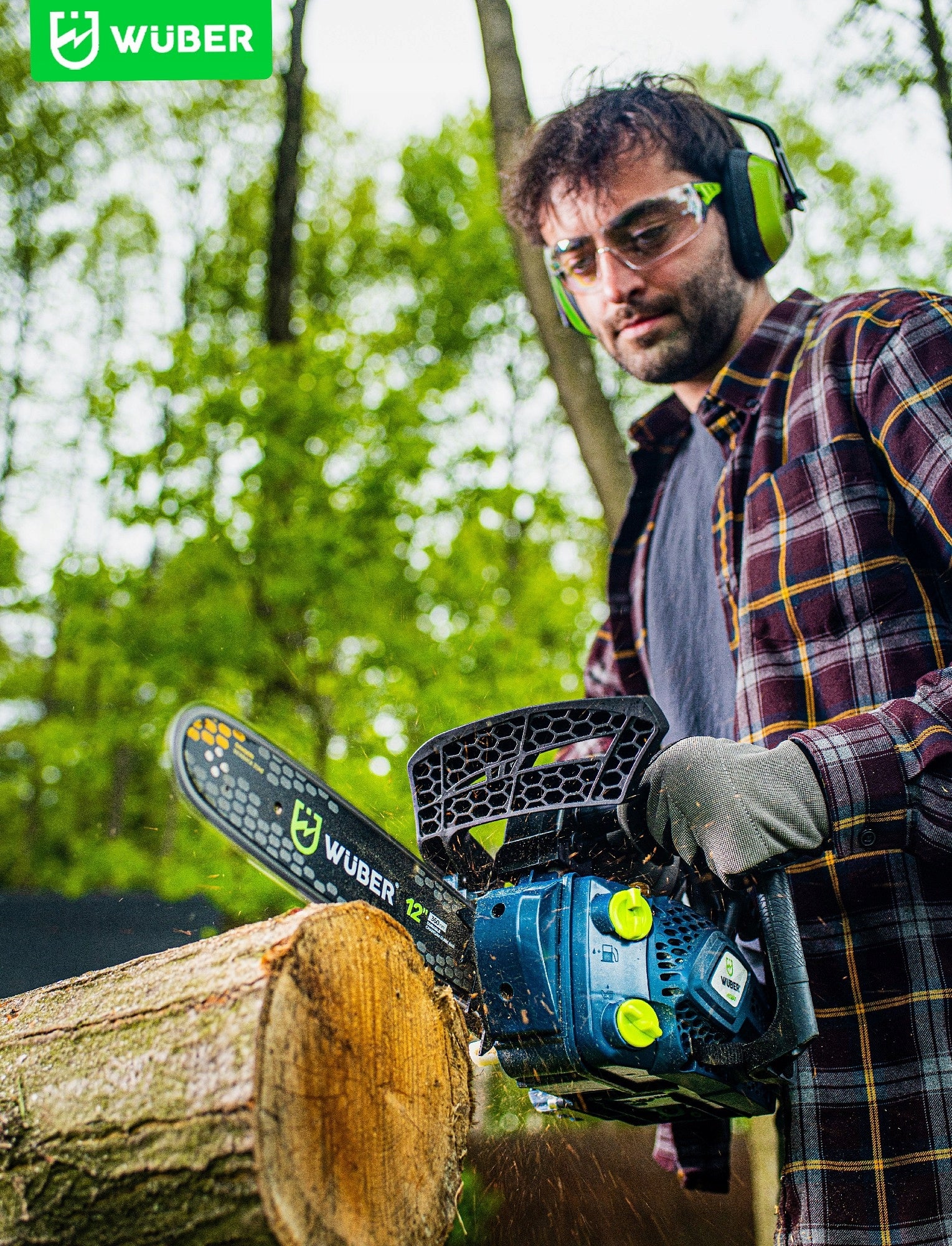 CHAINSAW COMBUSTION SAW BRANCH LIGHT STRONG BRANCH SAW Manufacturer code W53601 PIŁA ŁAŃCUCHOWA SPALINOWA GAŁĘZIÓWKA