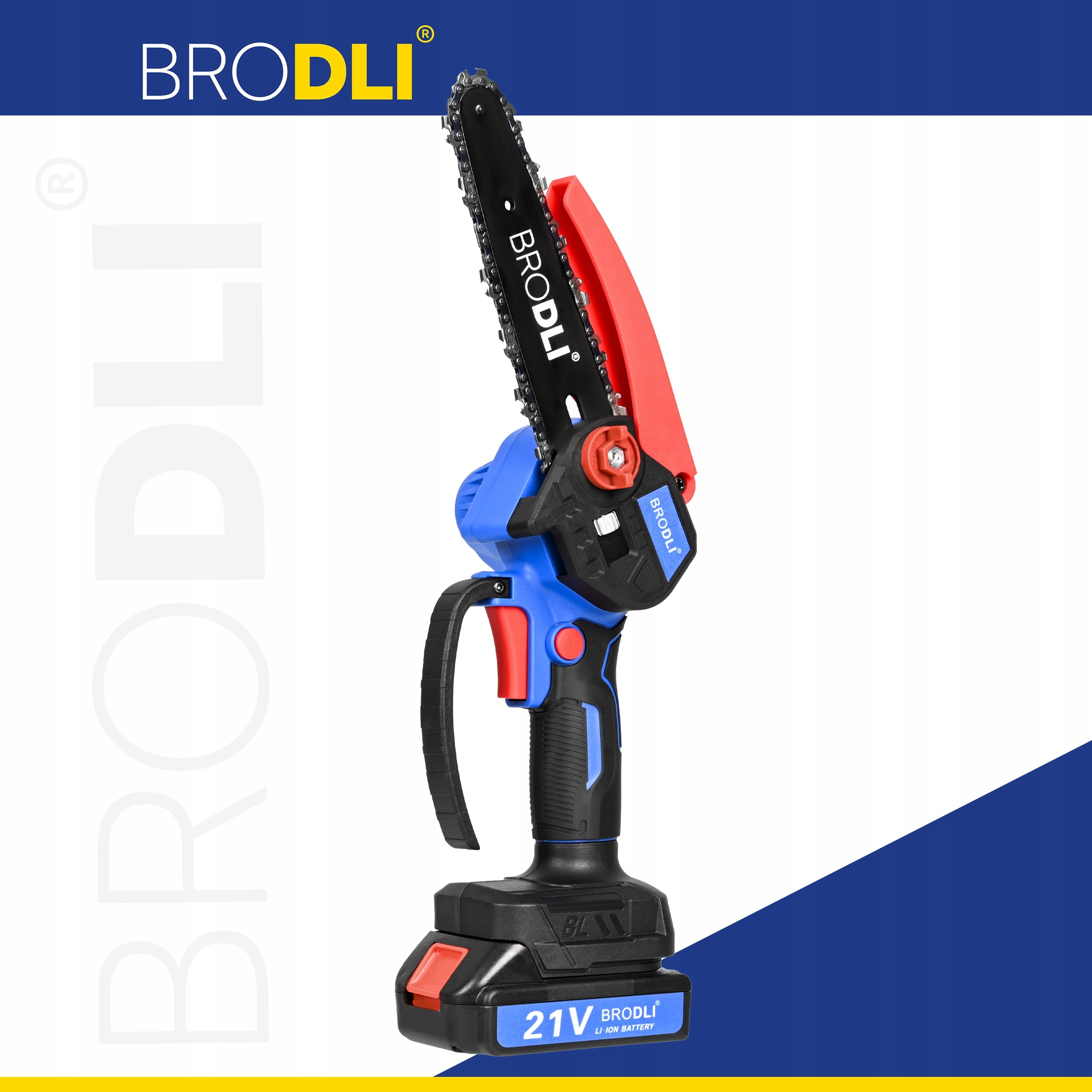 CHAINSAW CORDLESS SAW BRANCH OILING AUTO TENSIONING Brand Brodli