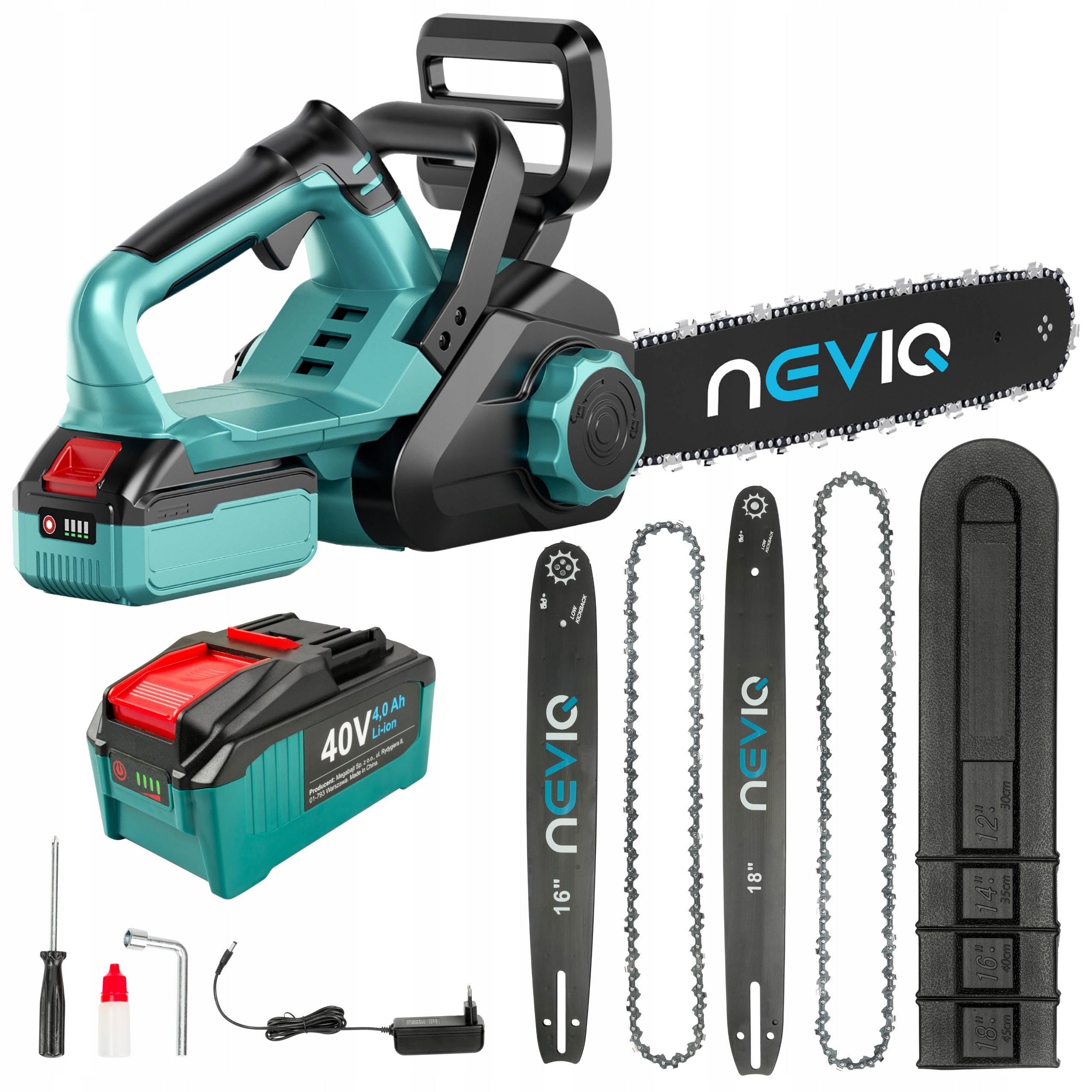 CHAINSAW CORDLESS SAW BRANCH STRONG 5000W 18" NEVIQ