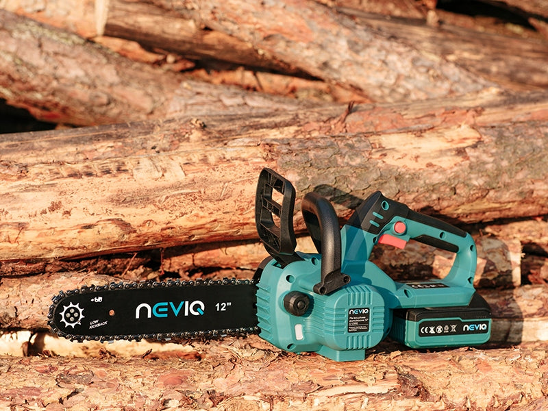 CHAINSAW CORDLESS SAW FOR WOOD BRANCH STRONG 12" NEVIQ Manufacturer code PIŁA ŁAŃCUCHOWA AKUMULATOROWA BEZSZCZOTKOWA