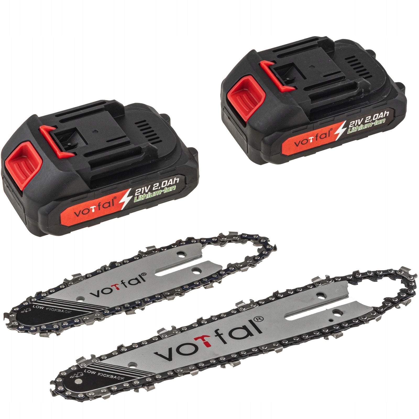 CHAINSAW CORDLESS SAW TWIG for Wood 6” 2xAKU 21V Chain manufacturer Vorfal