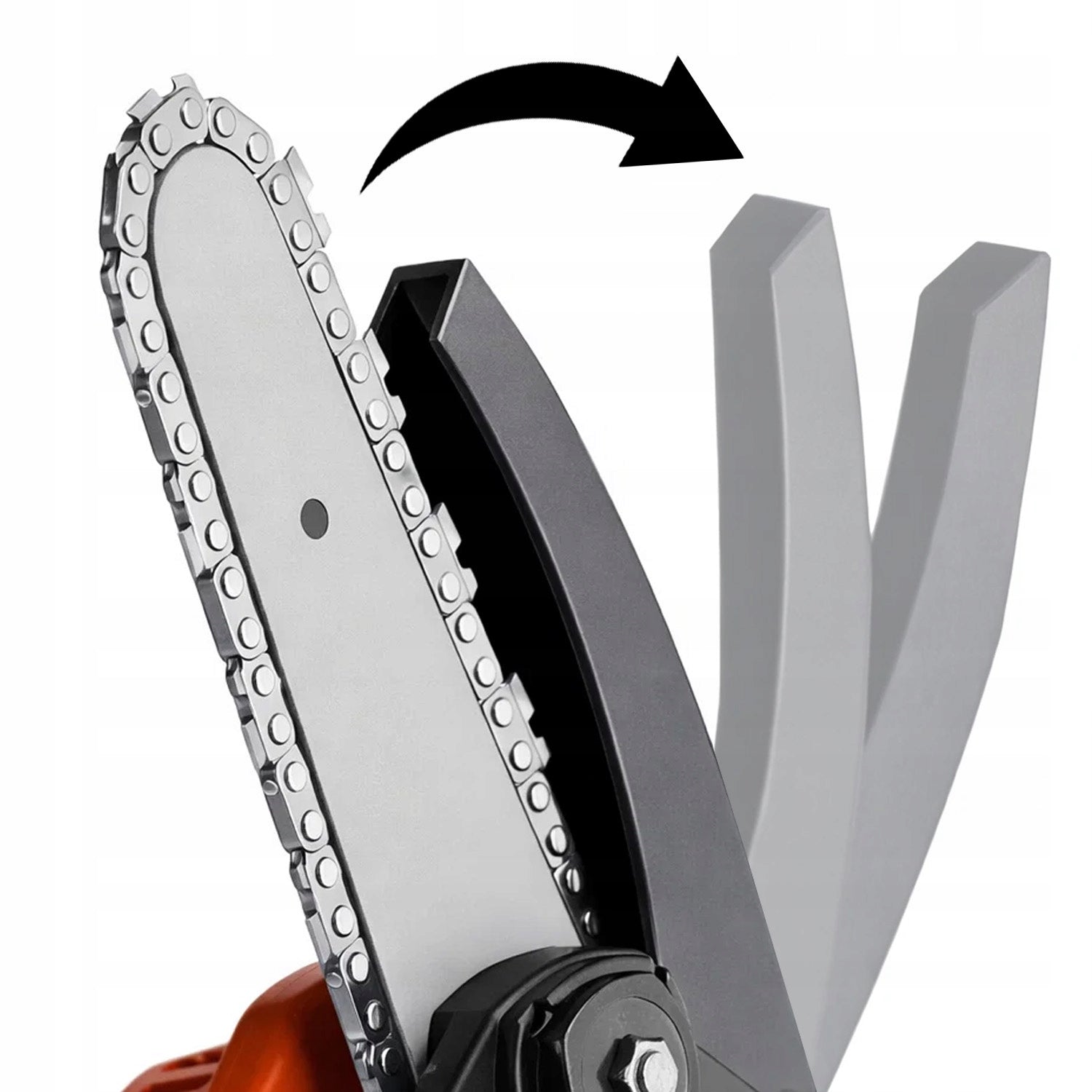 CHAINSAW Cordless Branch Saw 6" 4" BRUSHLESS 2xAKU Brand MEMFLOW