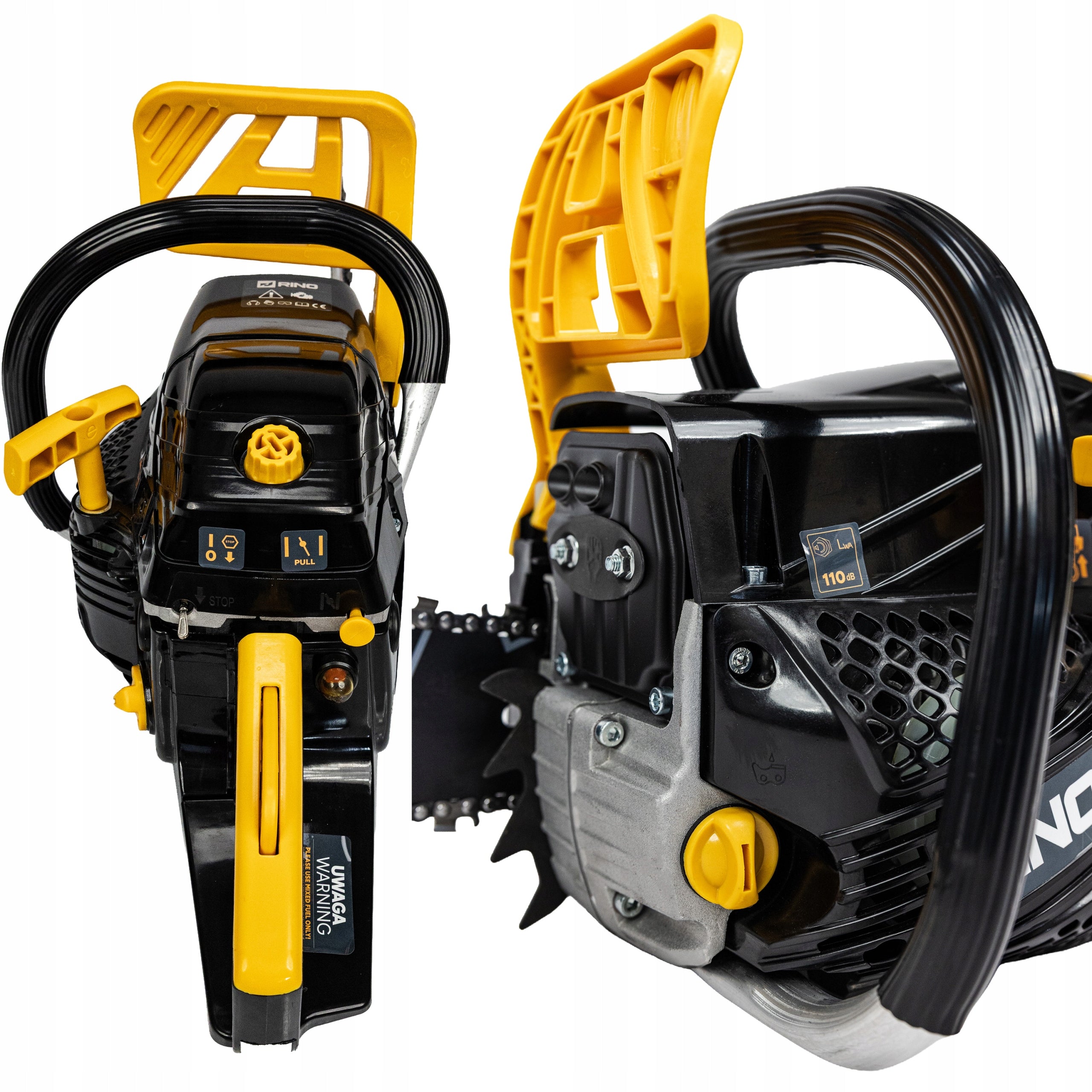 CHAINSAW DIESEL ENGINE 3KM 52CC CHAINSAW GUIDE 20" 16" RINO Guide length 50 cm