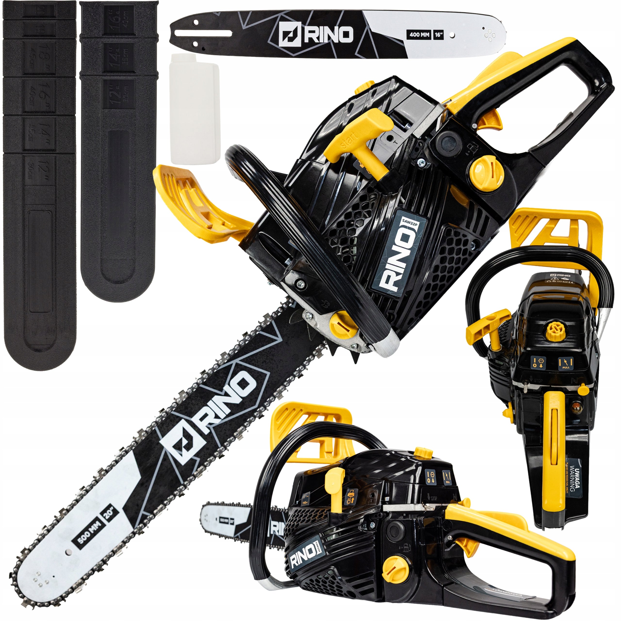 CHAINSAW GUIDE 20" 16" ENGINE 52CC RINO
