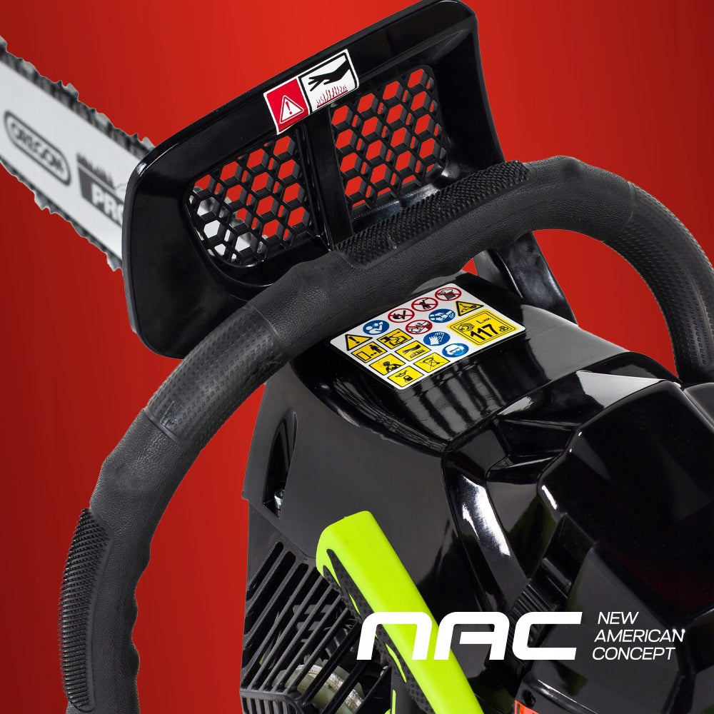 CHAINSAW NAC 50CM (20") 61CM3 2,85KW WALBRO OREGON Engine displacement 61 cm³