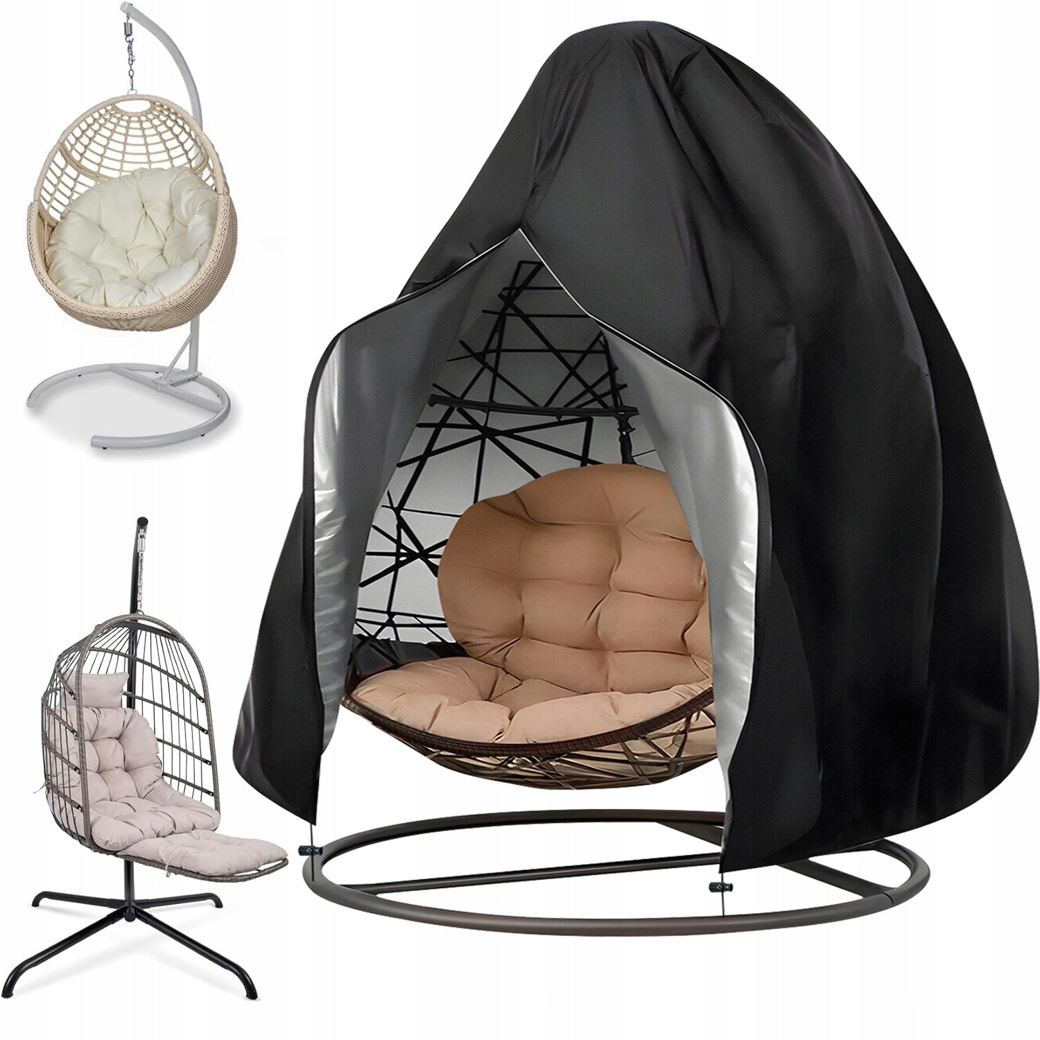 CHAIR COVER HANGING cocoon garden swing basket waterproof 230x200