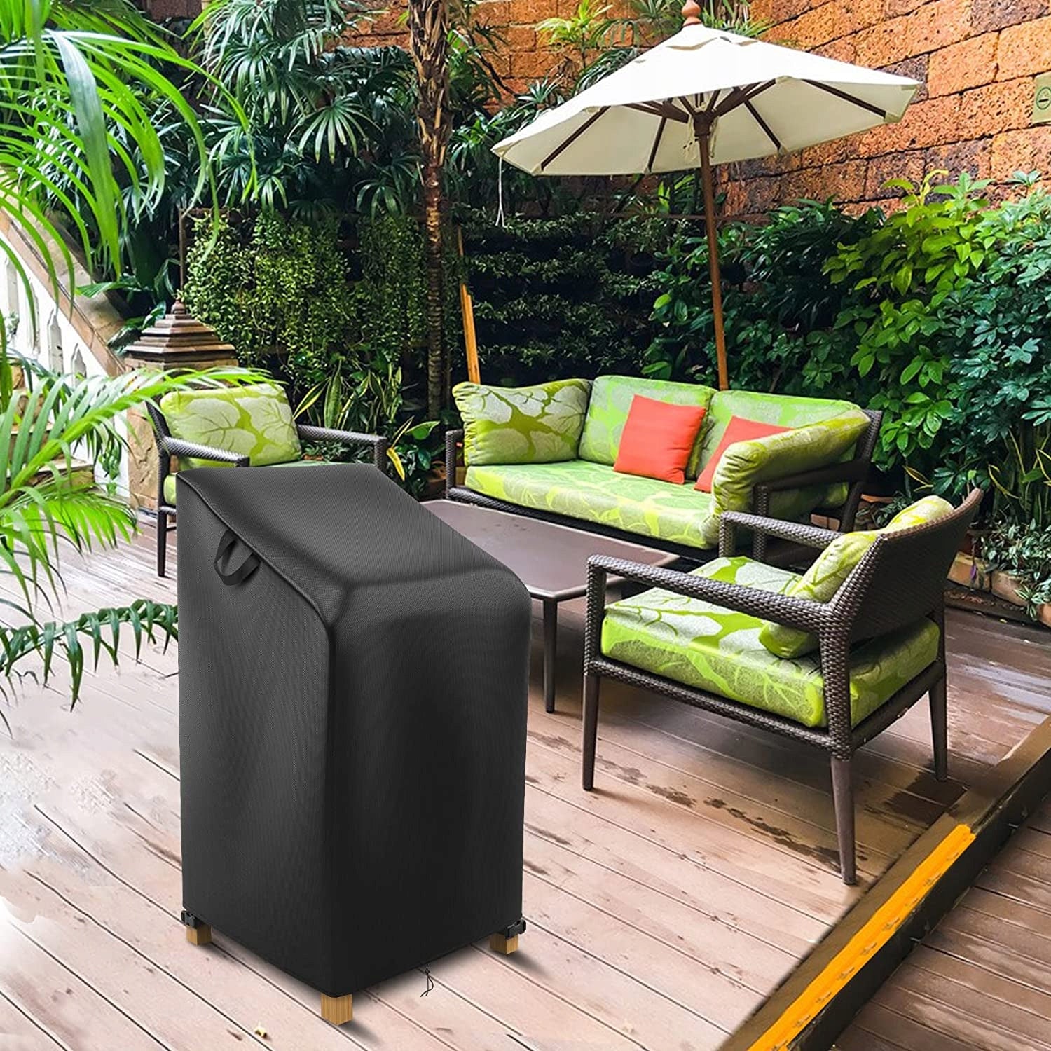 CHAIR COVER WATERPROOF ANTI-UV WITH ZIPPER+STRING Length 70 cm