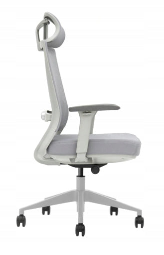 CHAIR ERGONOMIC CHAIR FOR DESK LIGHT GREY HEALTHY SPINE NORM BHP Manufacturer code MZ 100G HG-5
