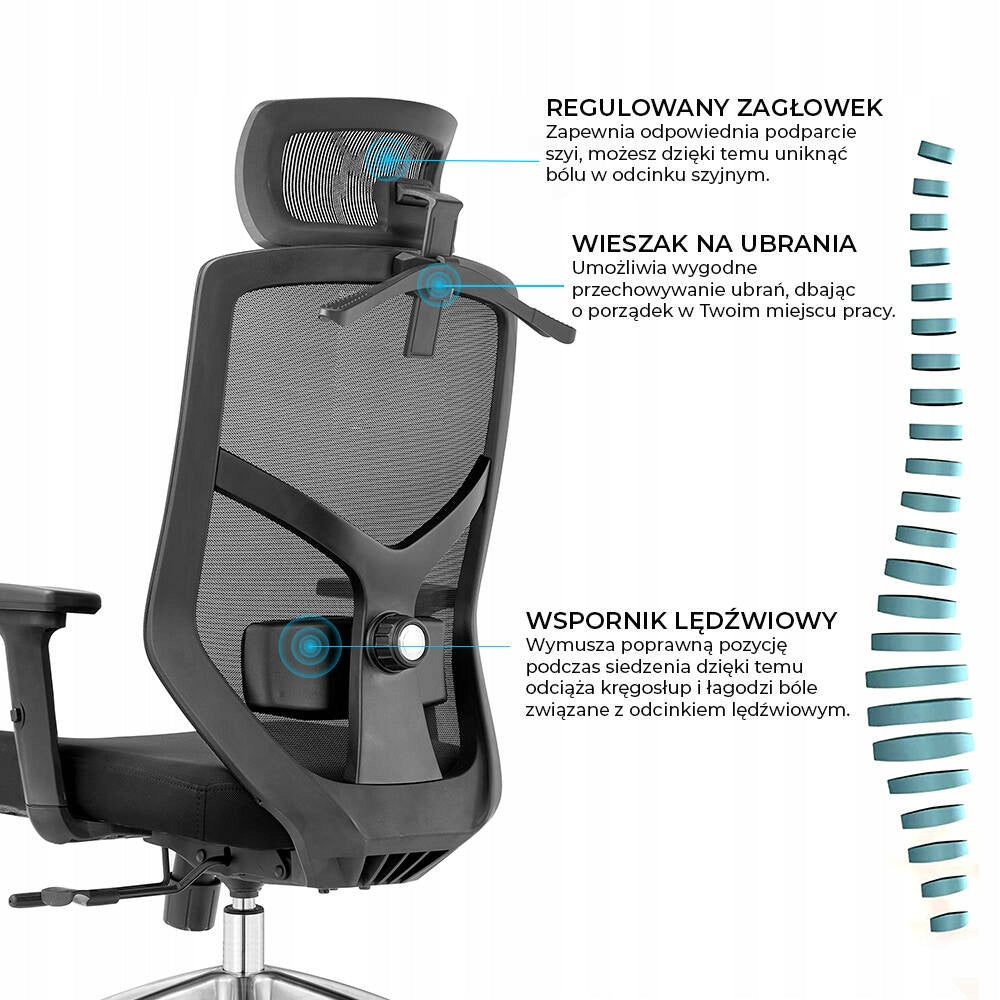 CHAIR ERGONOMIC OFFICE CHAIR ANGEL ROSA UP TO 150kg MUSTARD Manufacturer code ROSA-M