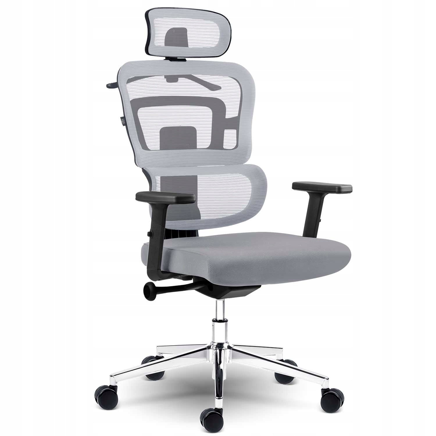 CHAIR ERGONOMIC OFFICE SWIVEL CHAIR FOR HOME OFFICE ADJUSTABLE Packaging status original