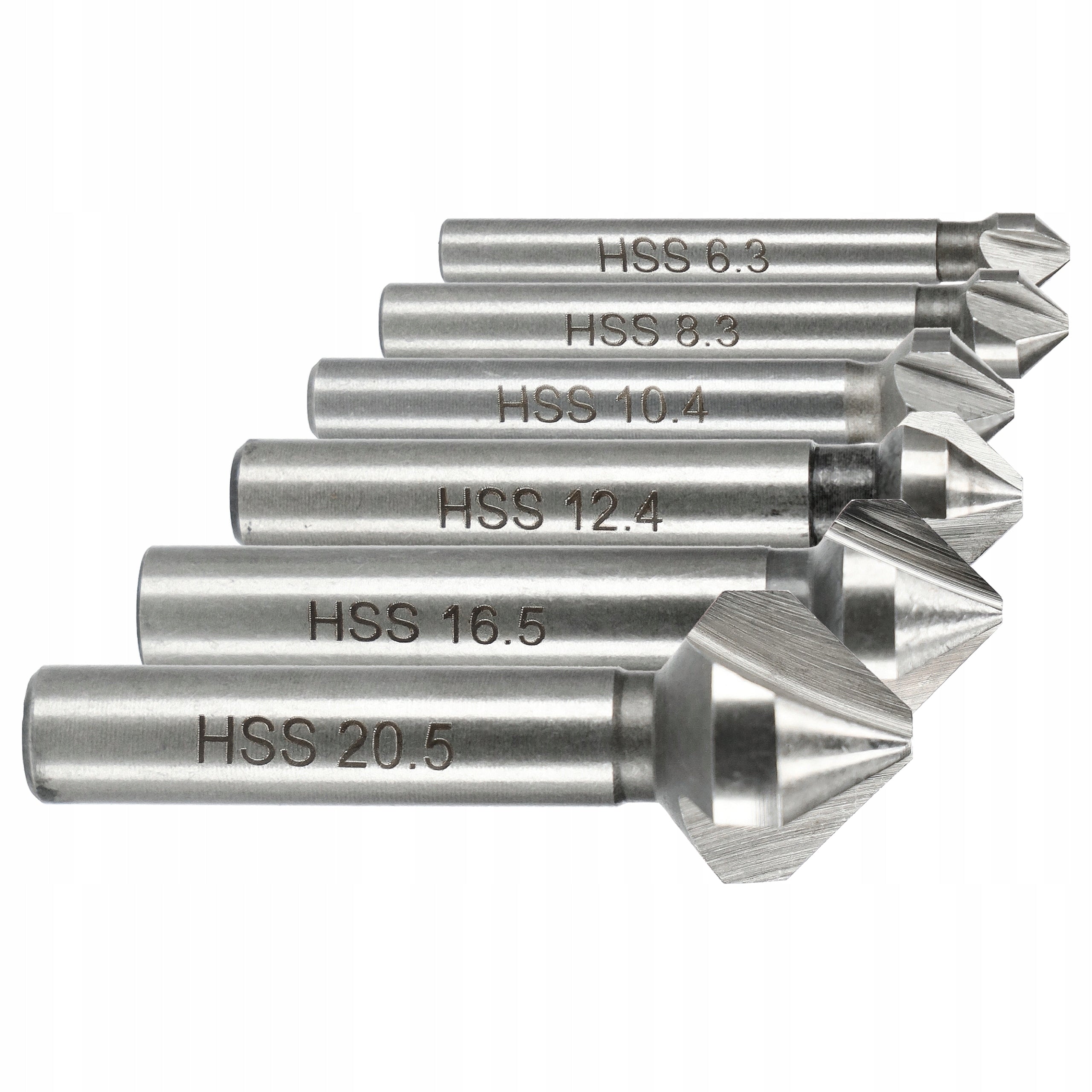 CHAMFERER COUNTERSINK FOR METAL DRILL CUTTERS SET OF 6PCS RASTOOL Manufacturer code 5904183606354